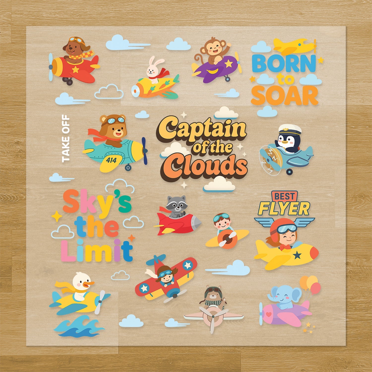 Airplanes Pressables Pack