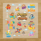 Airplanes Pressables Pack