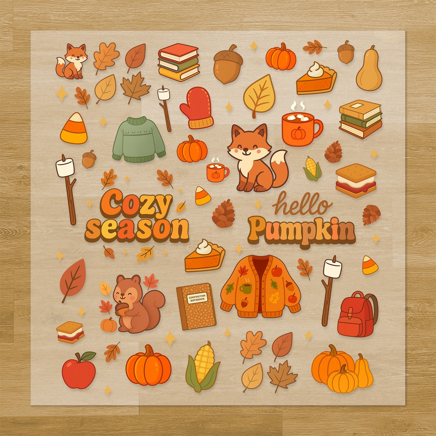 Autumn Pressables Pack
