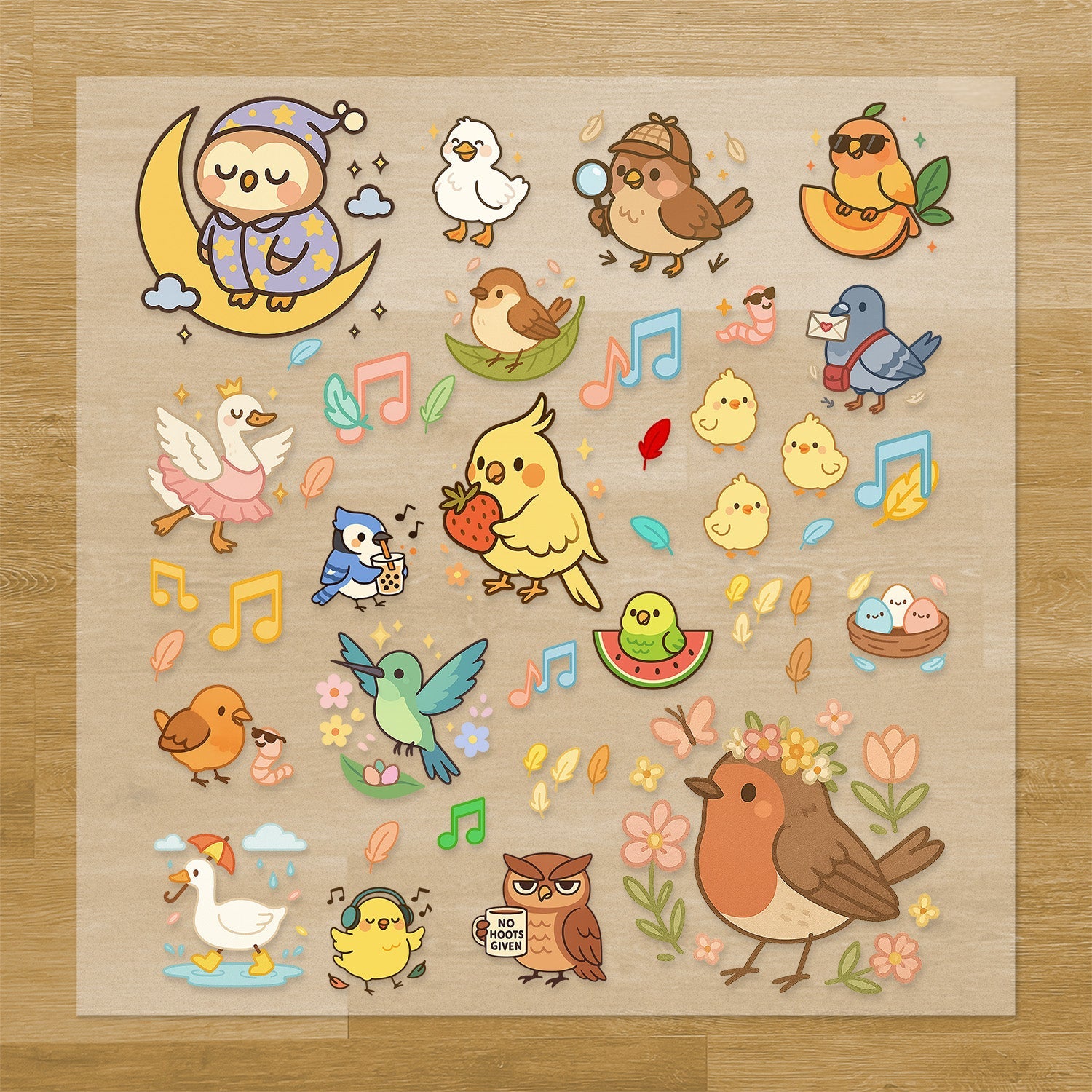 Birds Pressables Pack