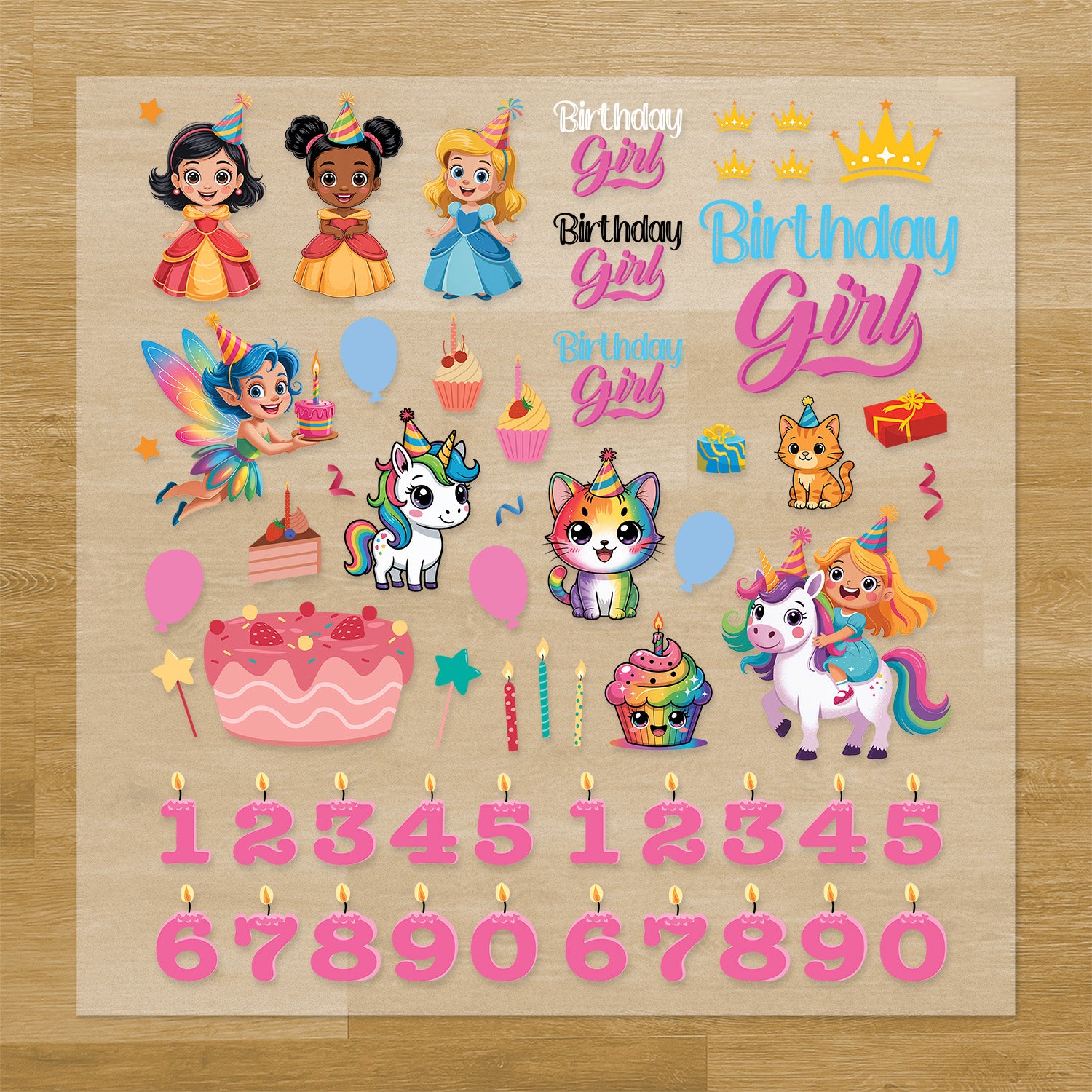 Birthday Girl Pressables Pack