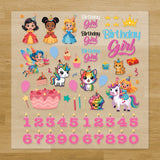 Birthday Girl Pressables Pack