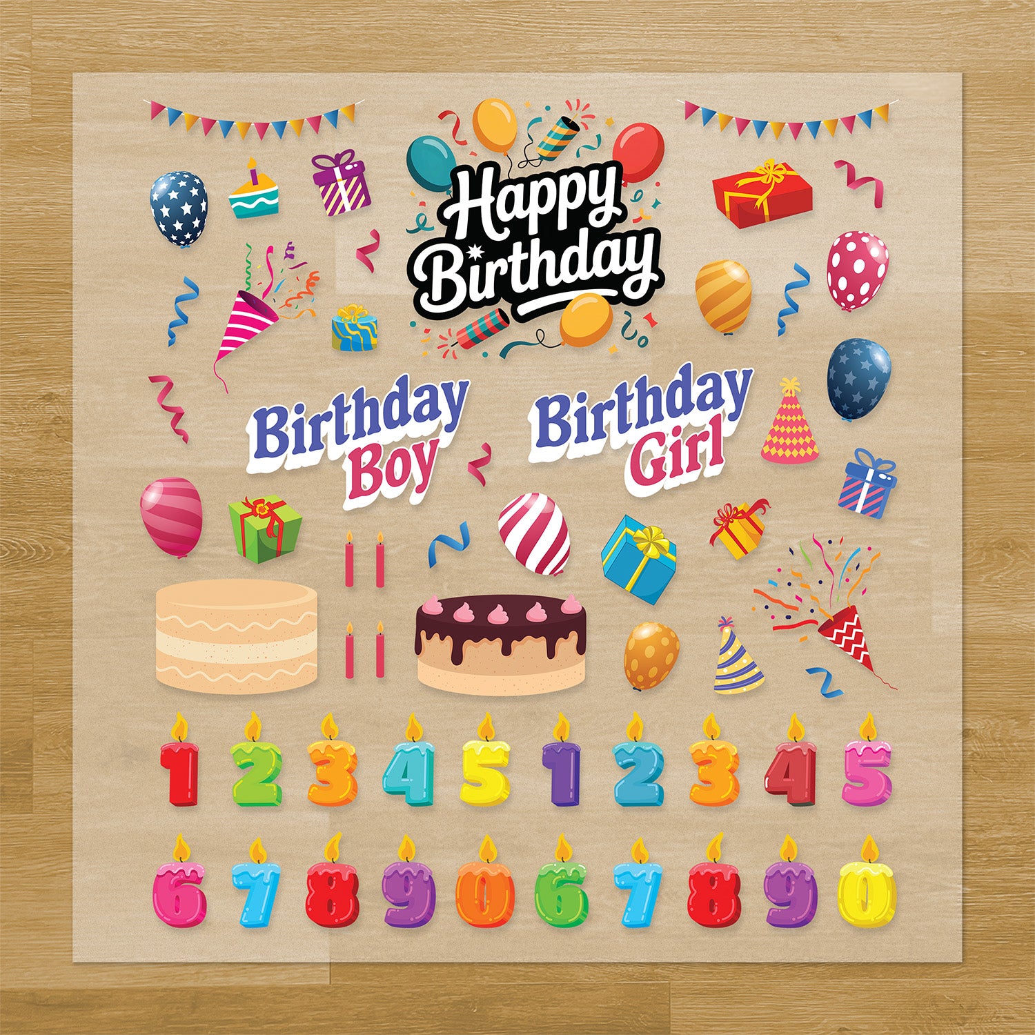 Birthday Pressables Pack