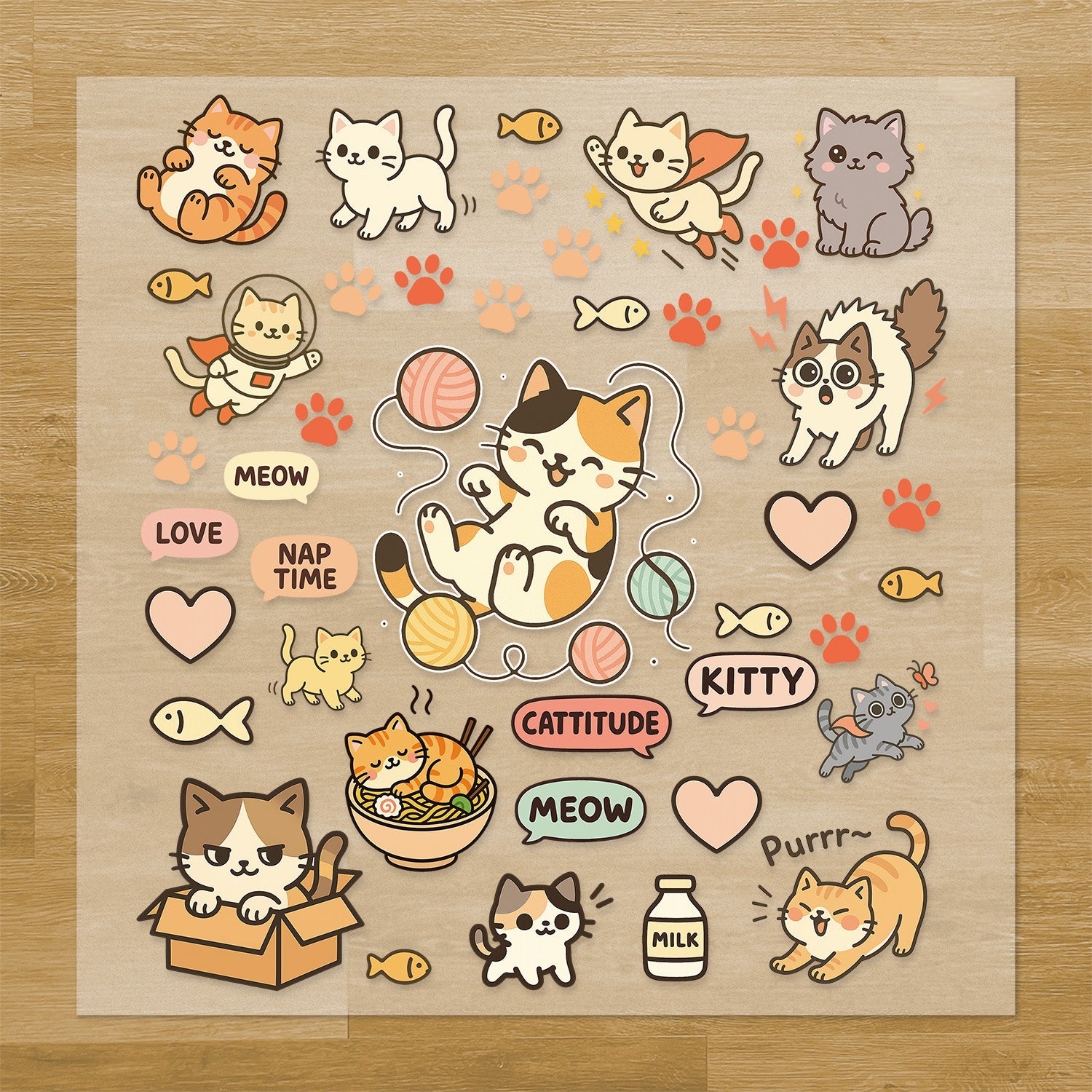 Cats Pressables Pack