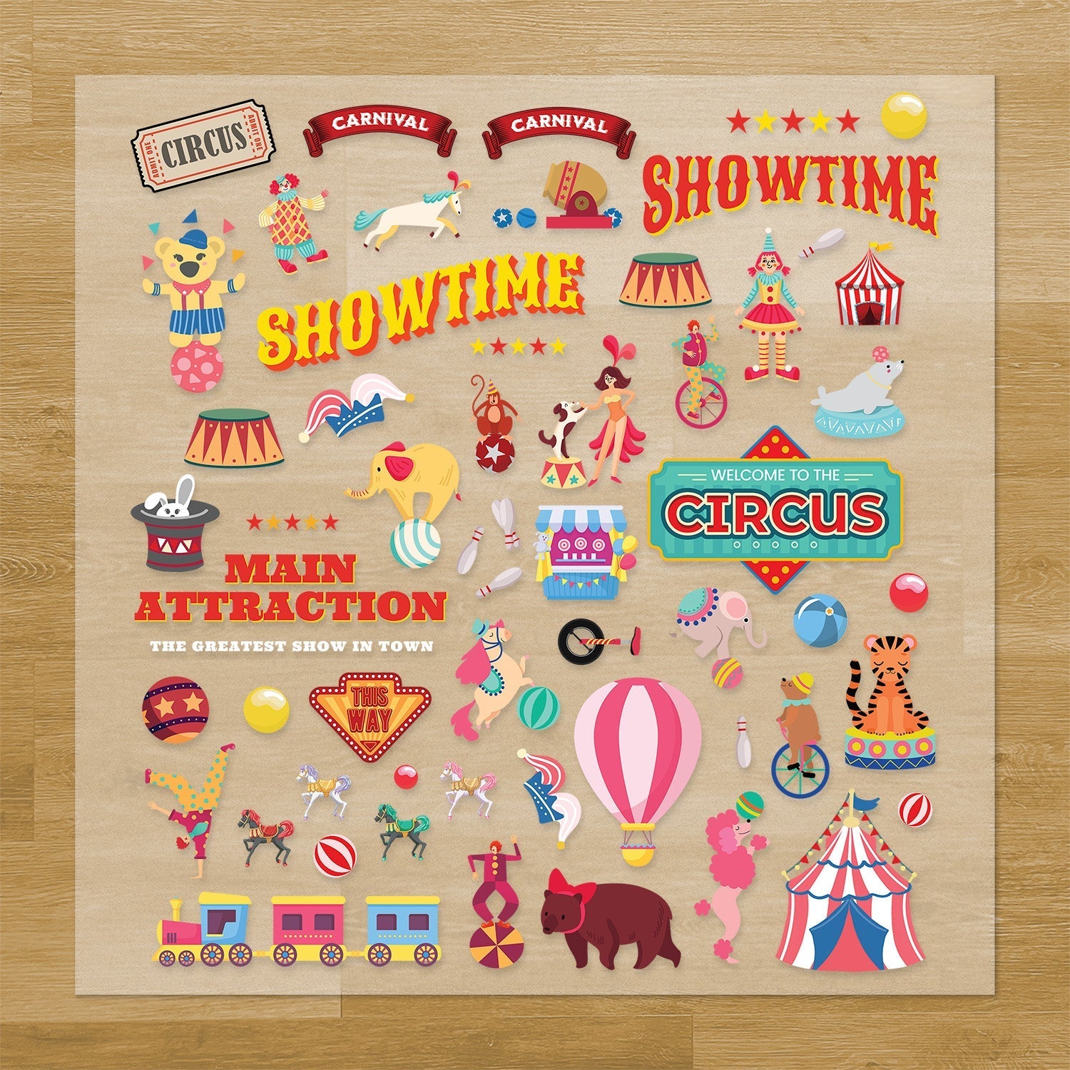 Circus Pressables Pack
