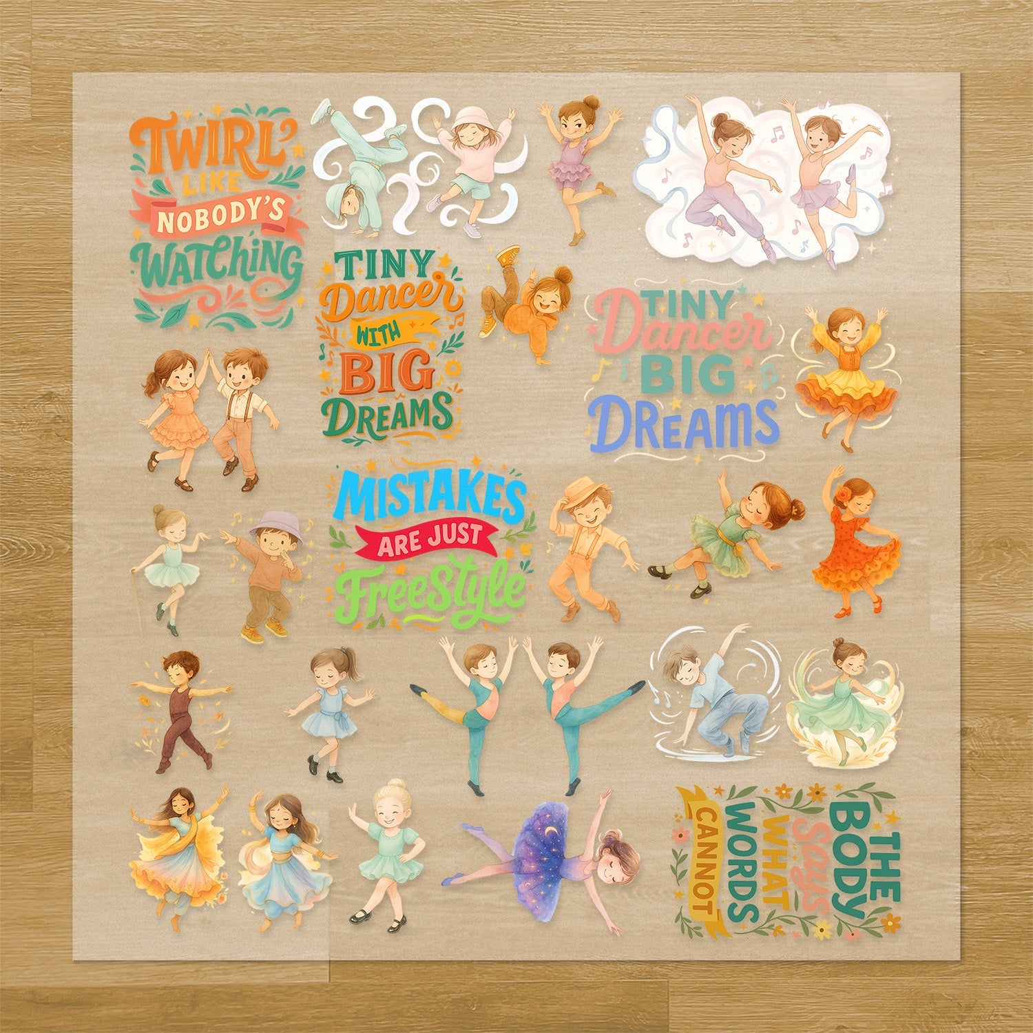 Dance Pressables Pack