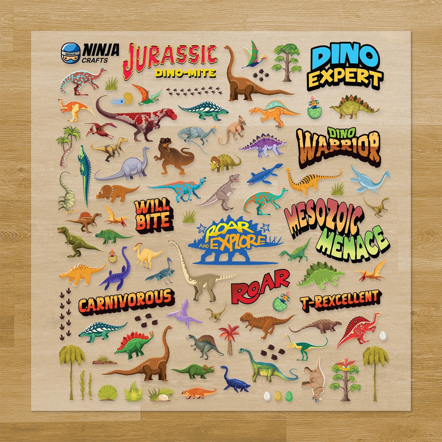 Dinosaurs Pressables Pack