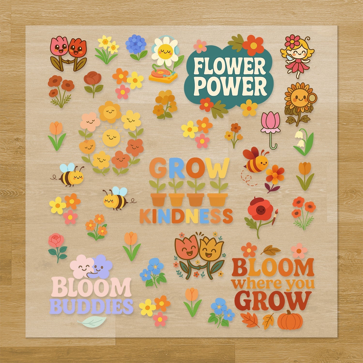 Flowers Pressables Pack