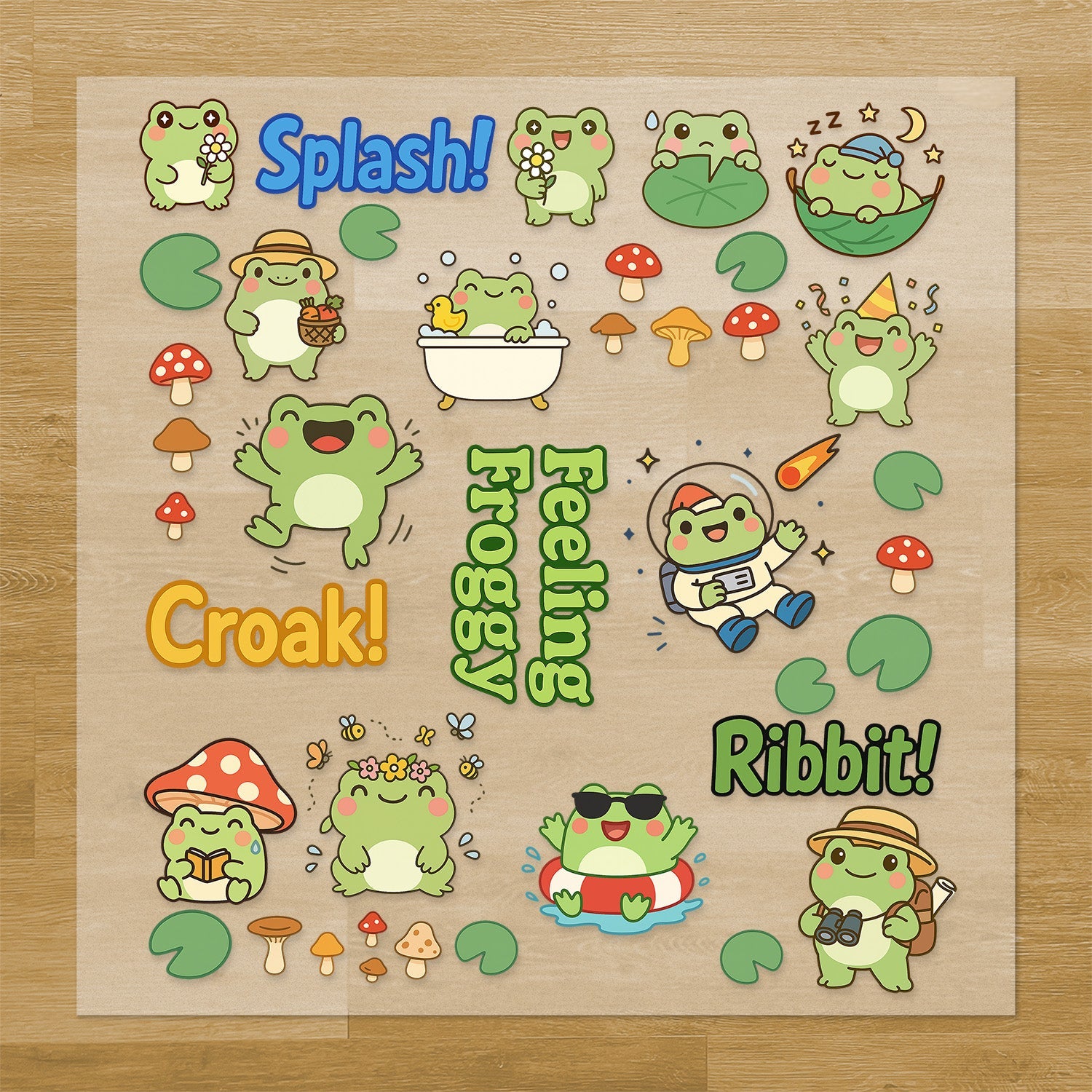 Frogs Pressables Pack