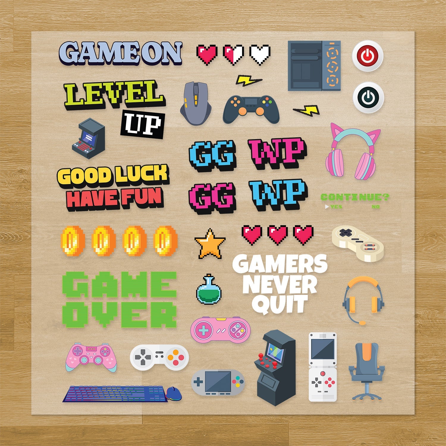 Gaming Pressables Pack