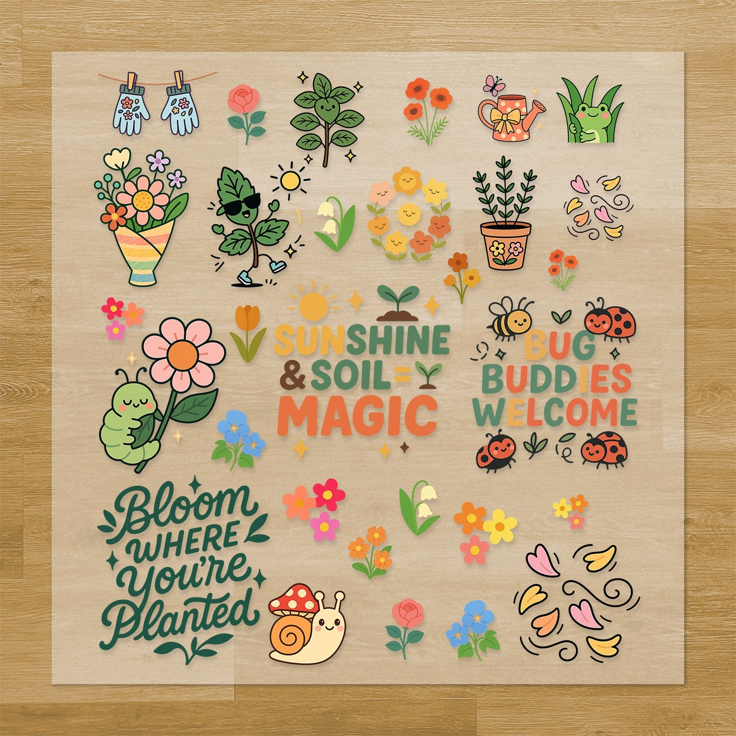 Gardening Pressables Pack