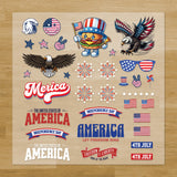 July 4th Pressables Pack