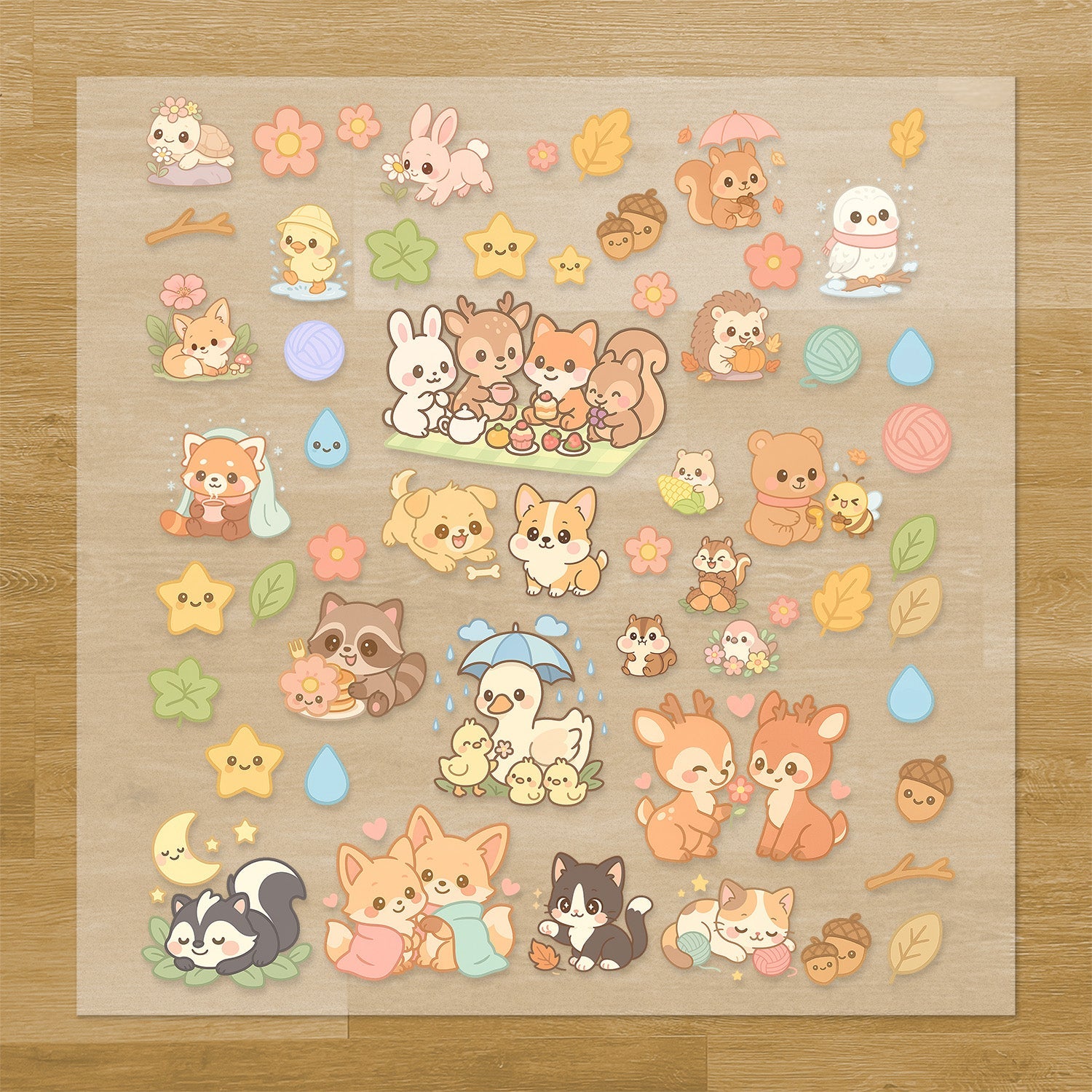 Kawaii Animals Pressables Pack