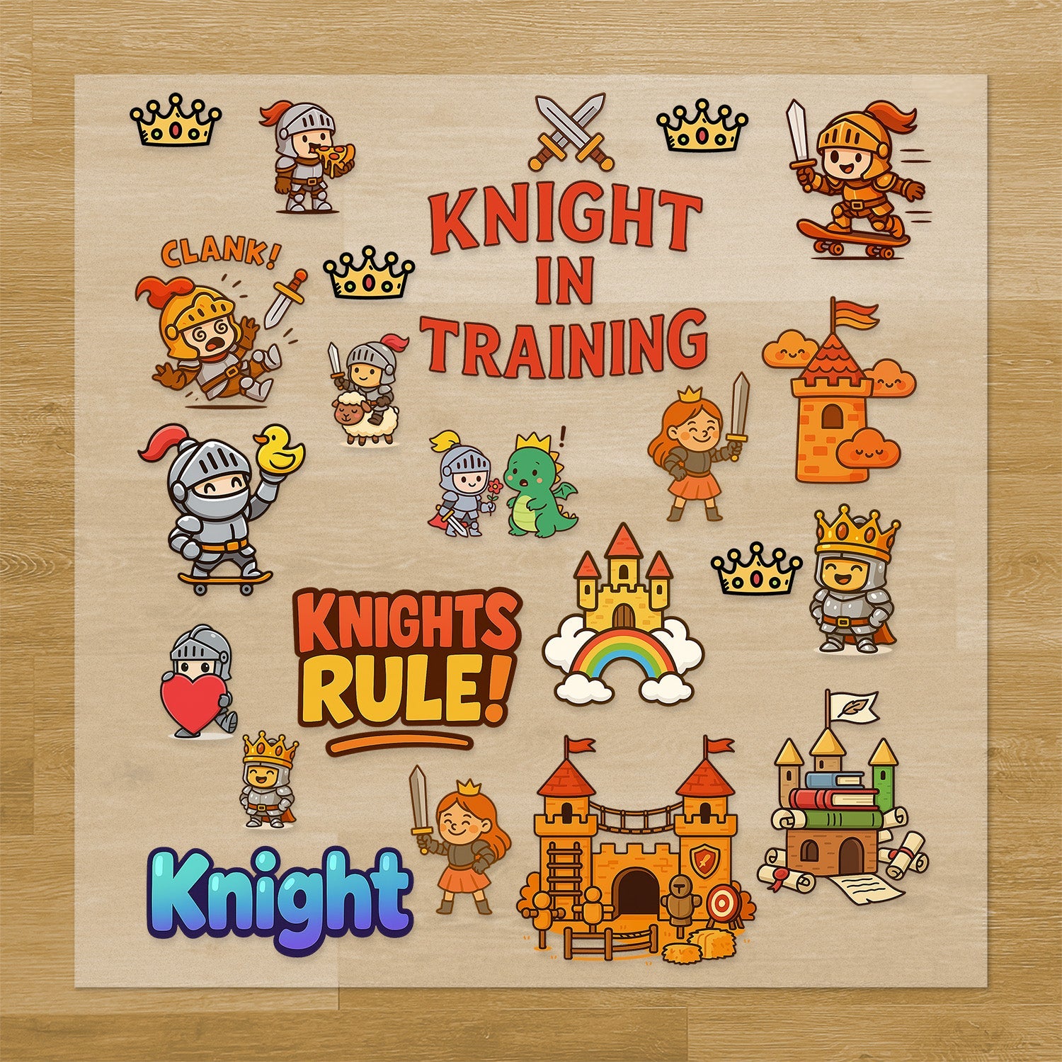 Knights & Castles Pressables Pack