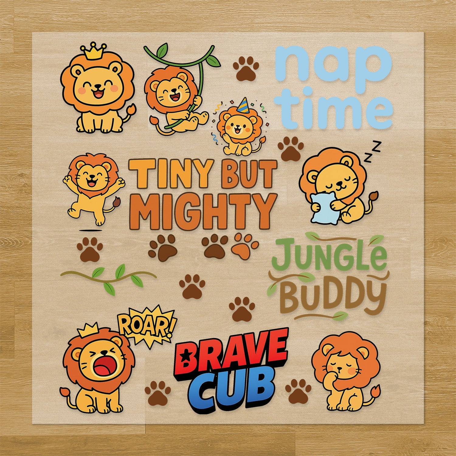 Lions Pressables Pack