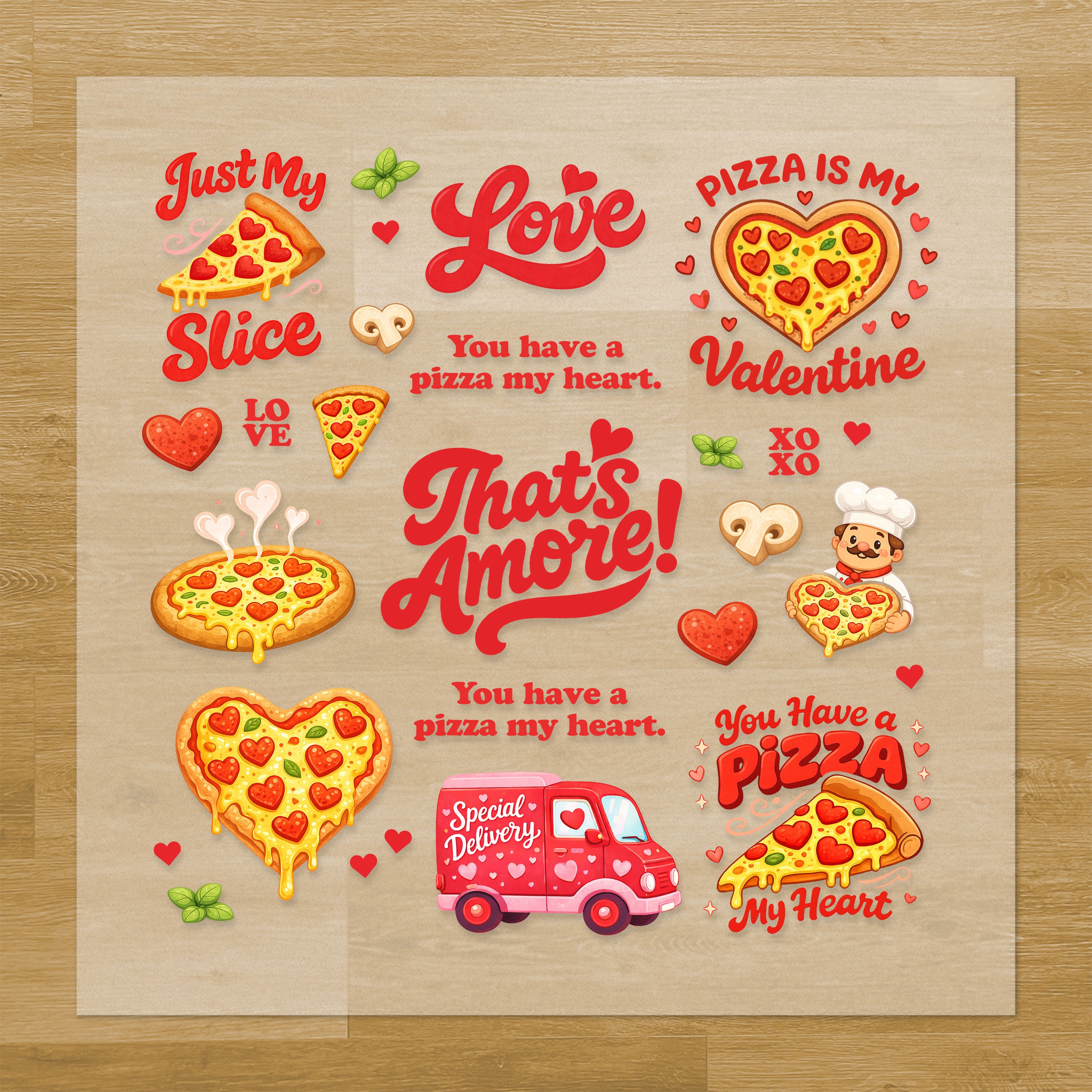 That's Amore Valentines Day Pressables Pack