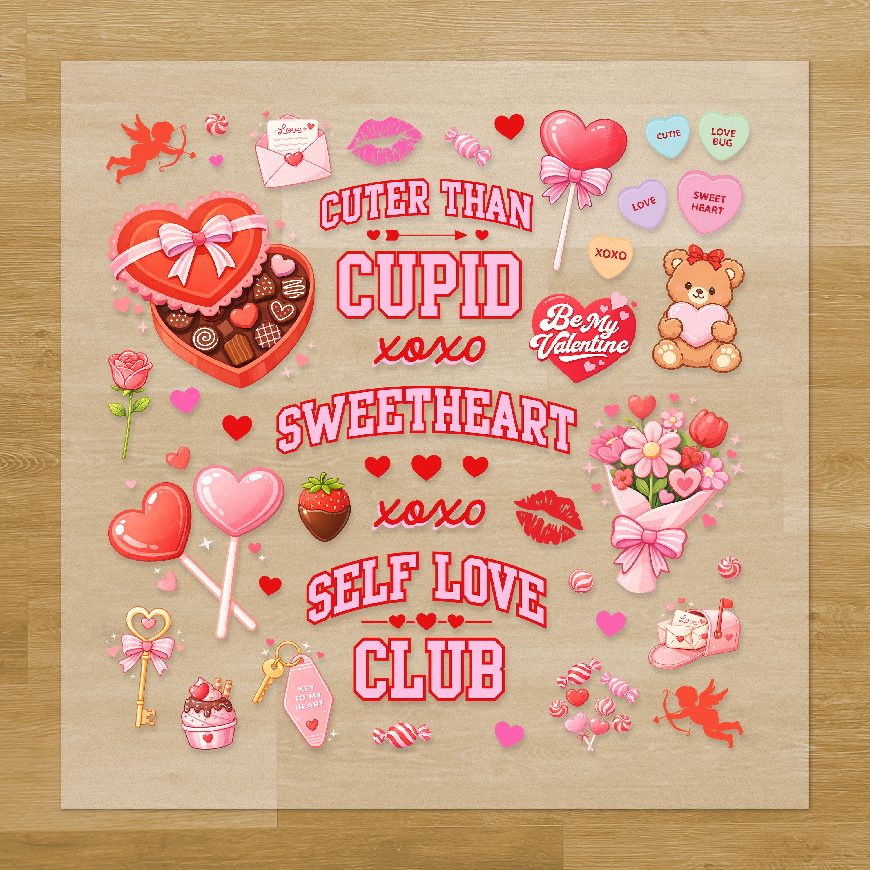 Classic Valentines Day Pressables Pack