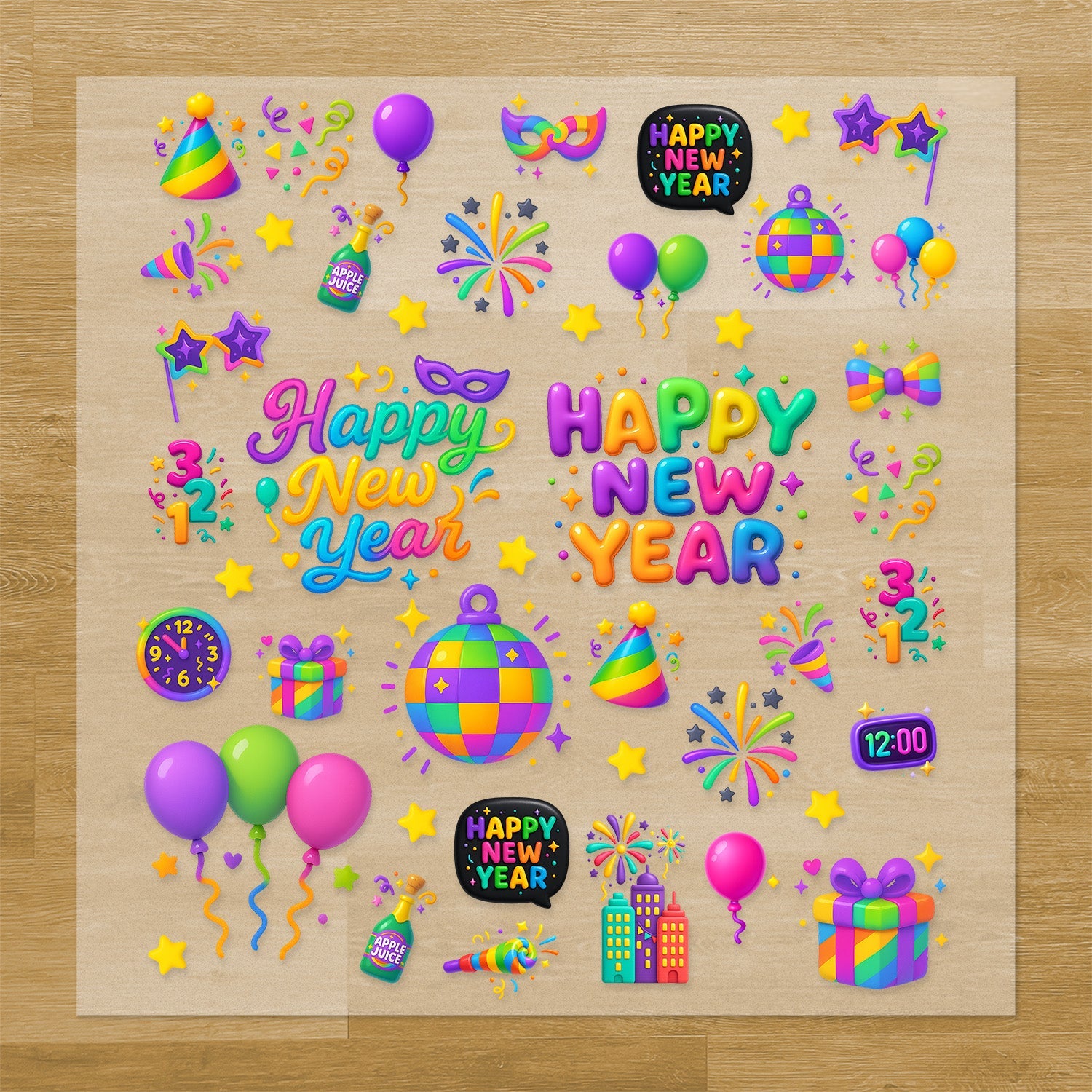 New Year's Pressables Pack