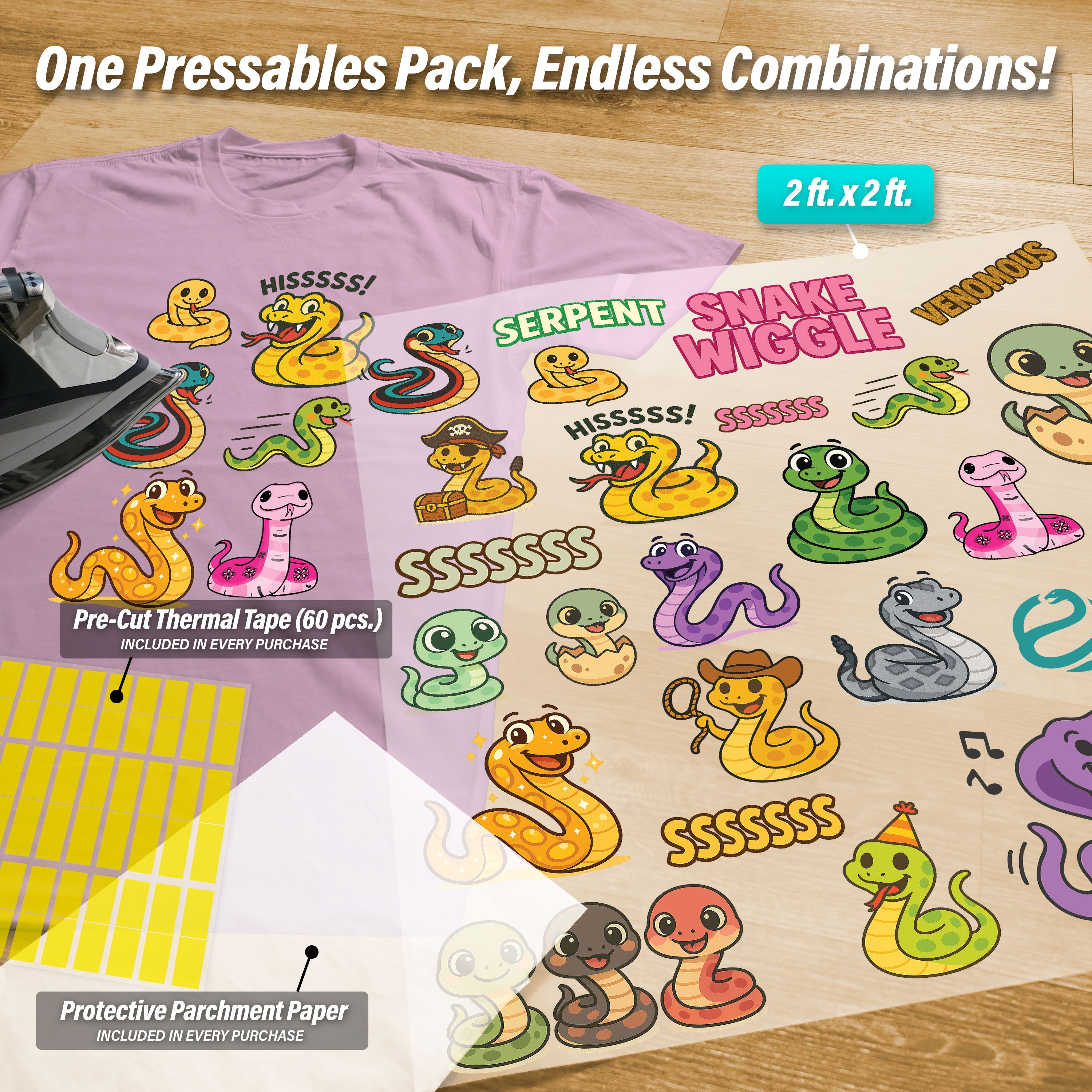 Snake Pressables Pack