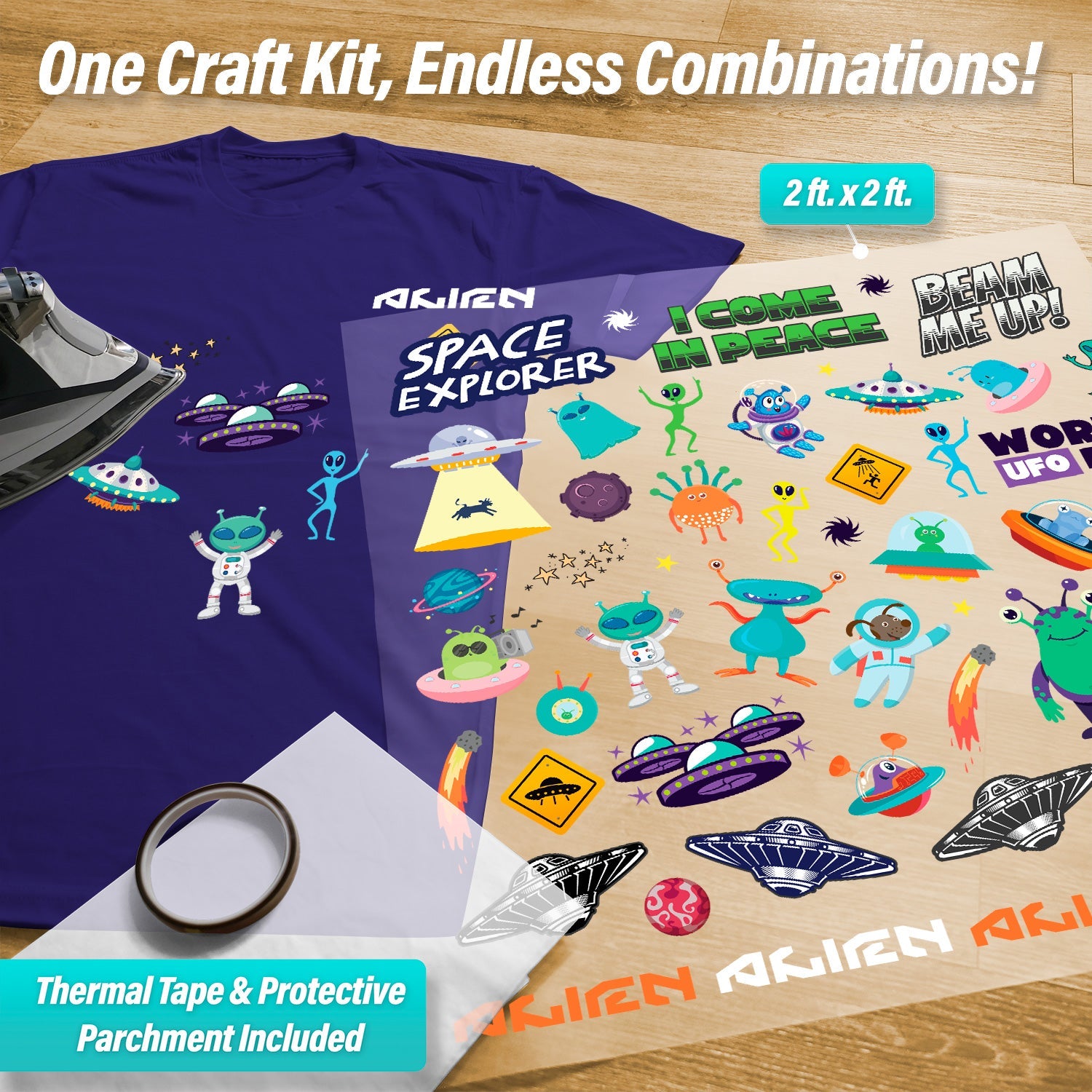 Aliens & UFO Pressables Pack