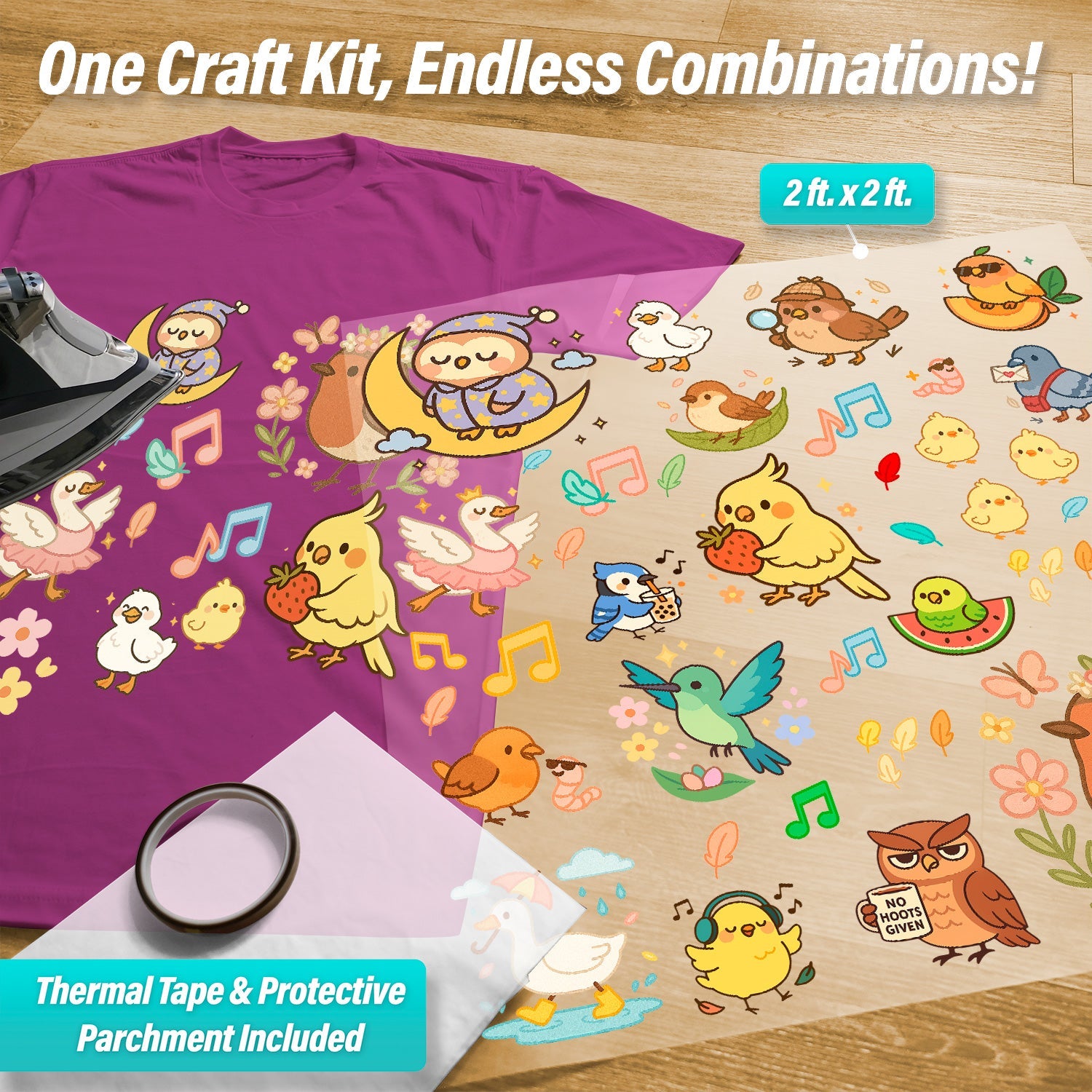 Birds Pressables Pack