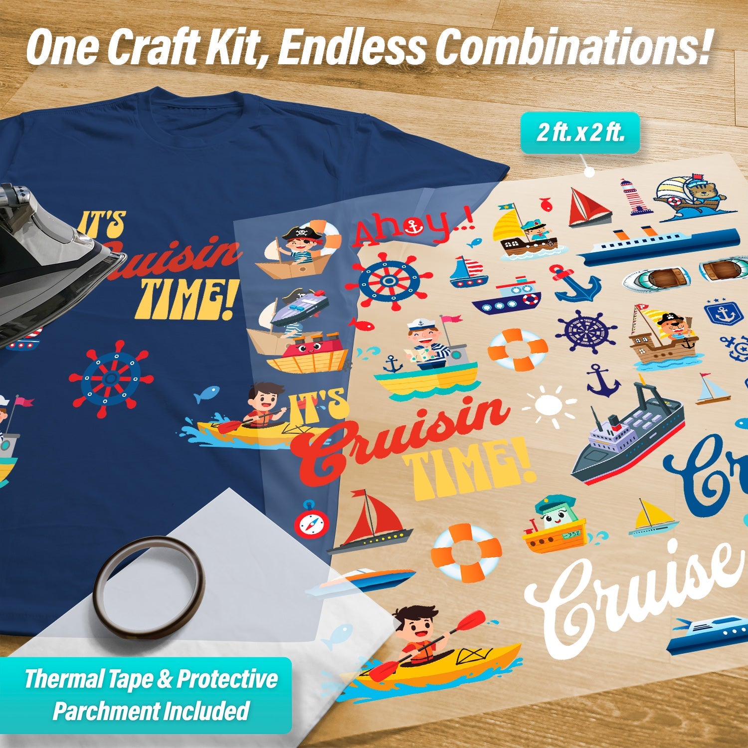 Boats Pressables Pack