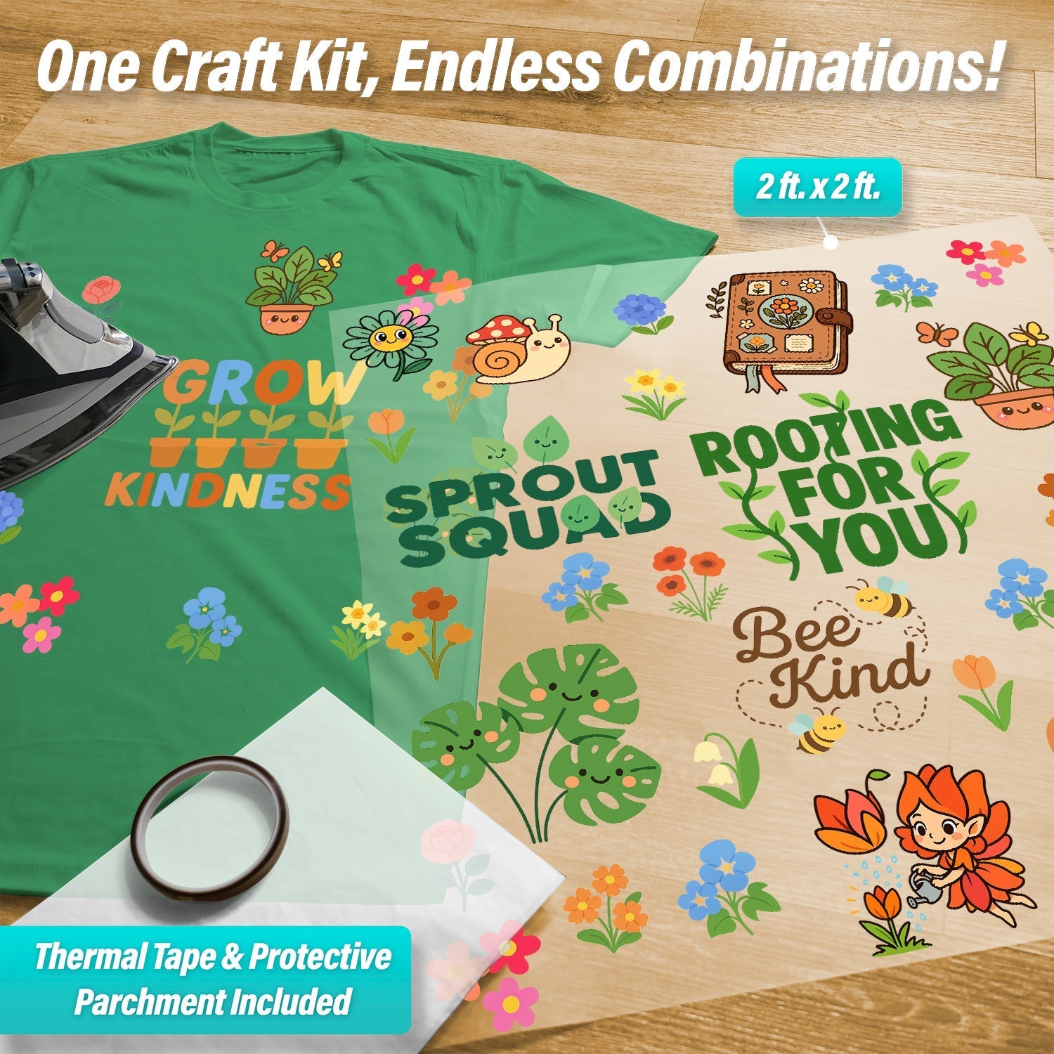 Botanical Plants Pressables Pack