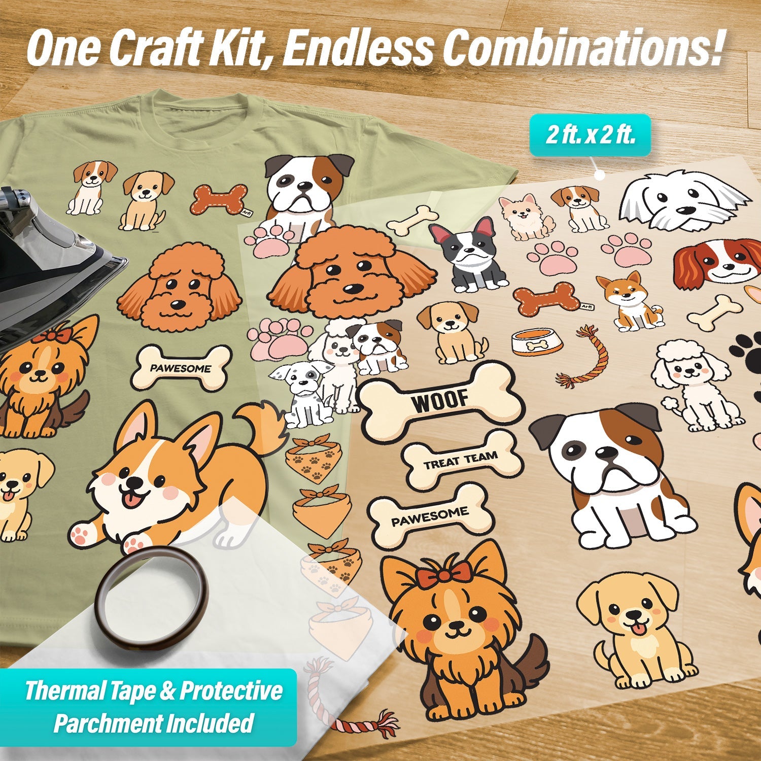 Dogs Pressables Pack