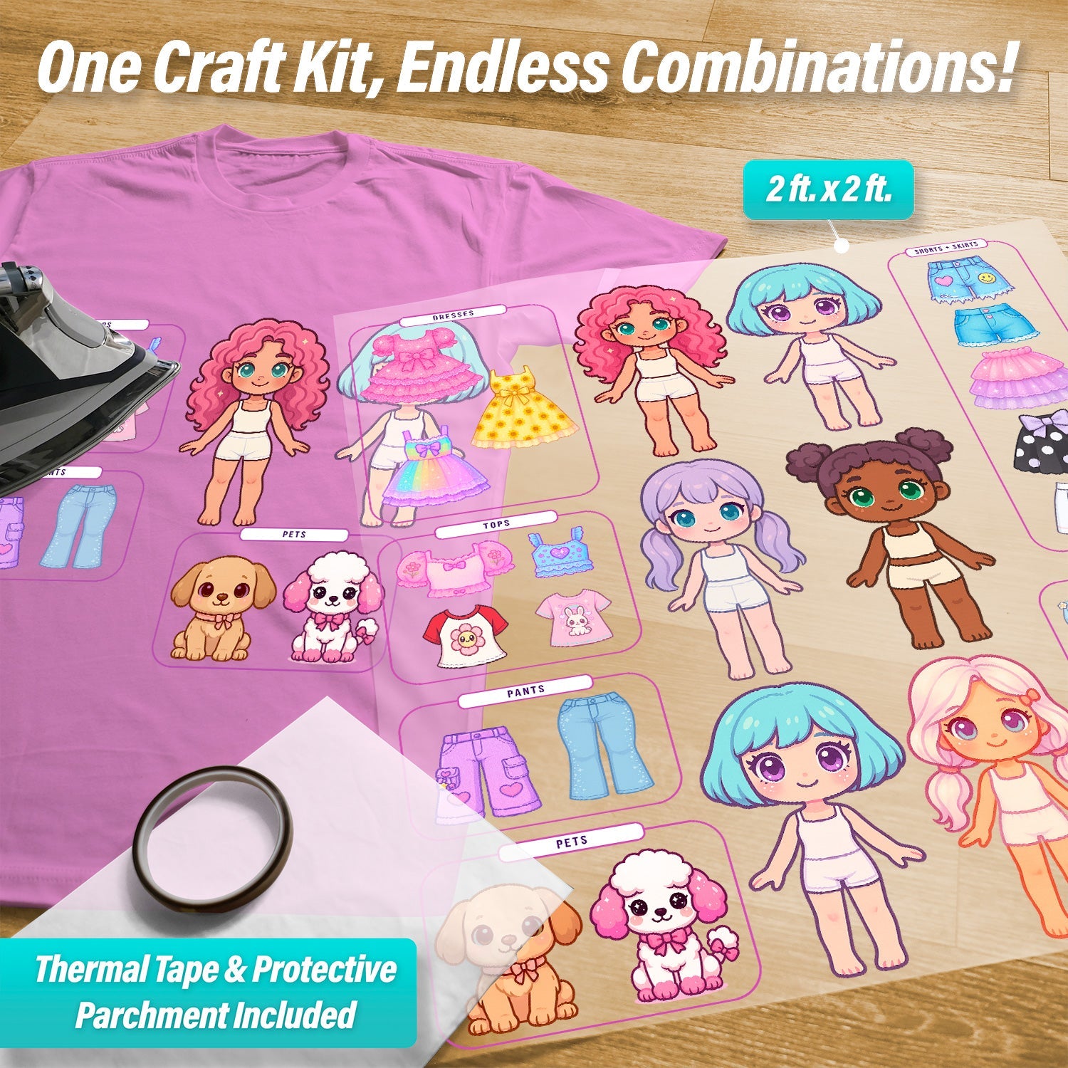 Dolls Pressables Pack