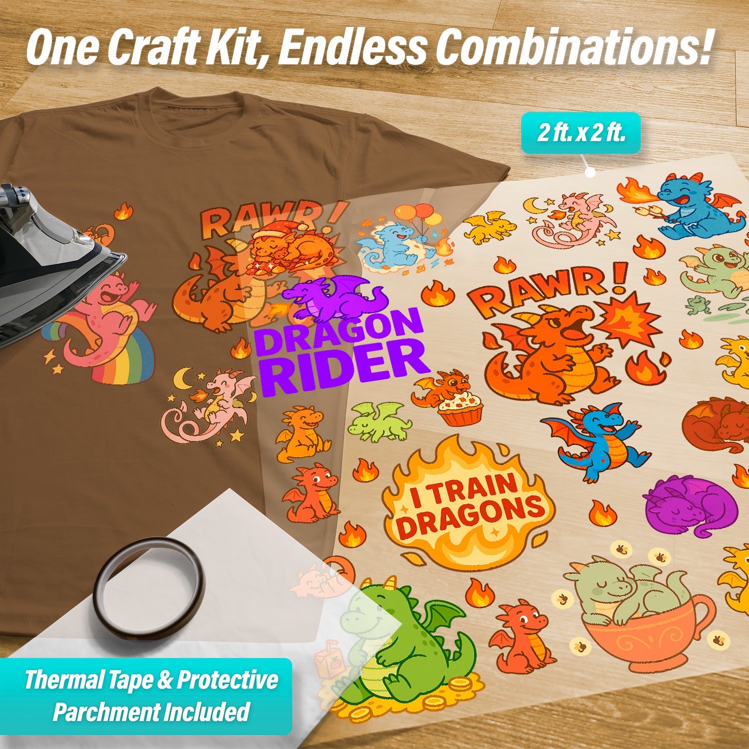 Dragons Pressables Pack