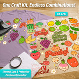 Fruits & Vegetables with Faces Pressables Pack