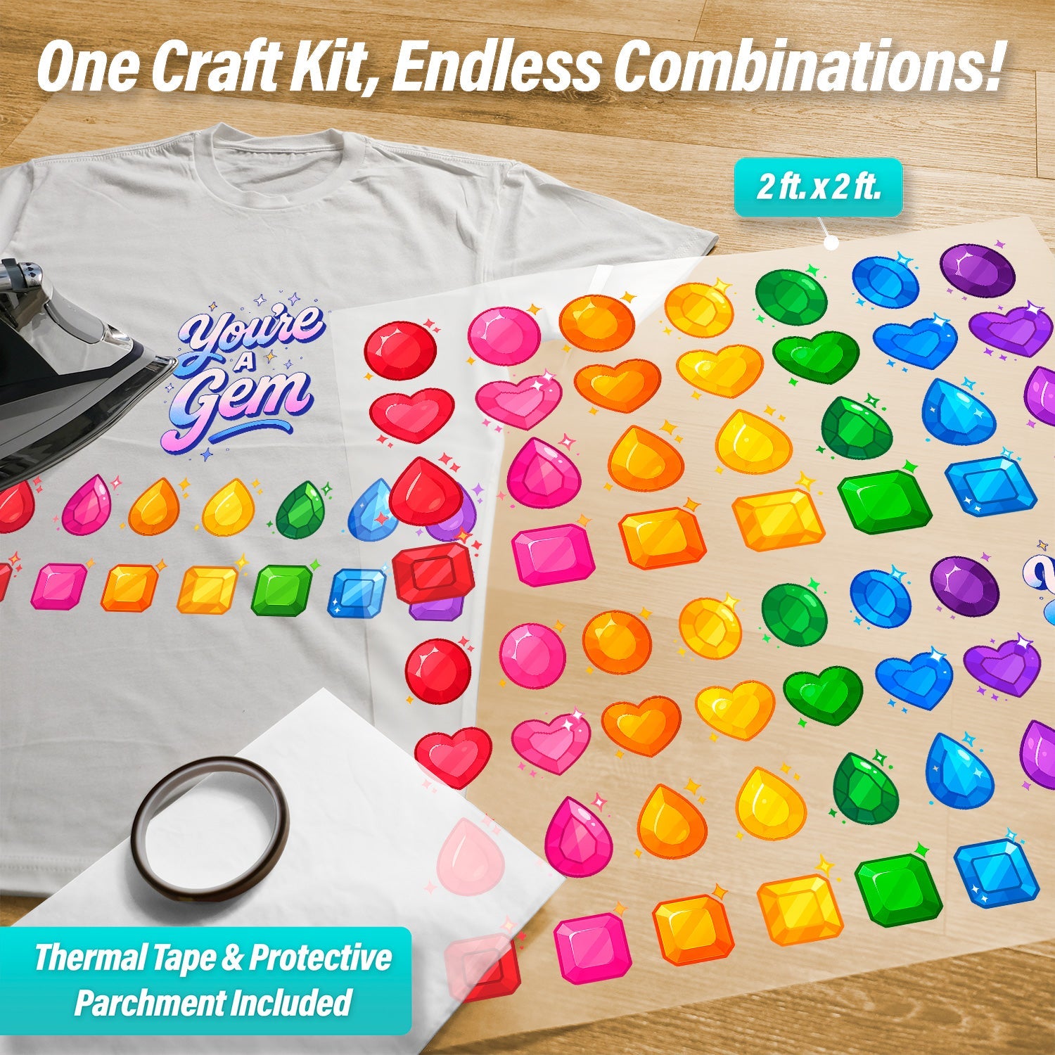 Gemstones Pressables Pack