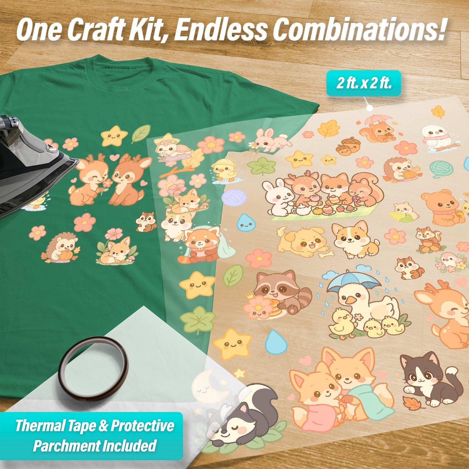 Kawaii Animals Pressables Pack