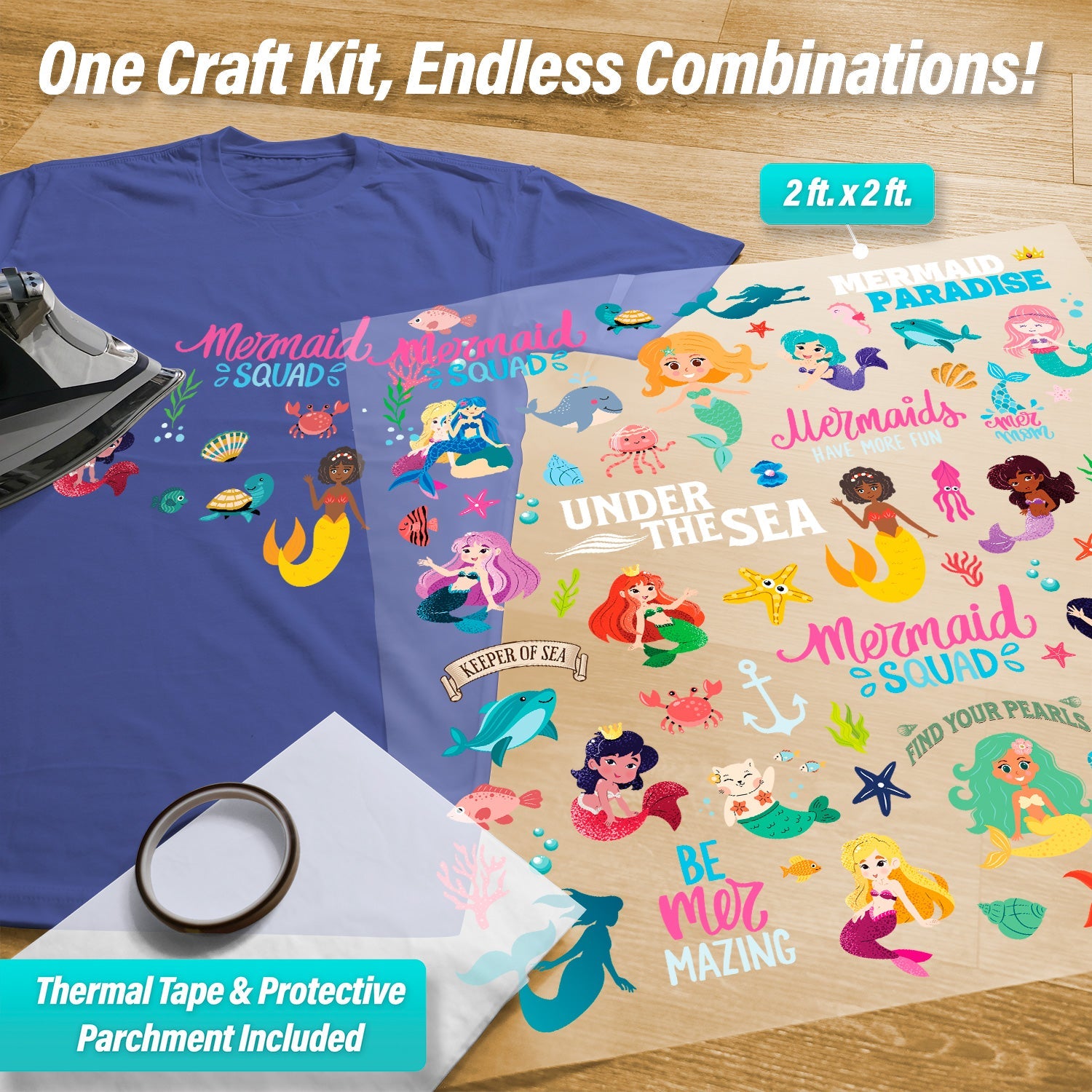 Mermaids Pressables Pack