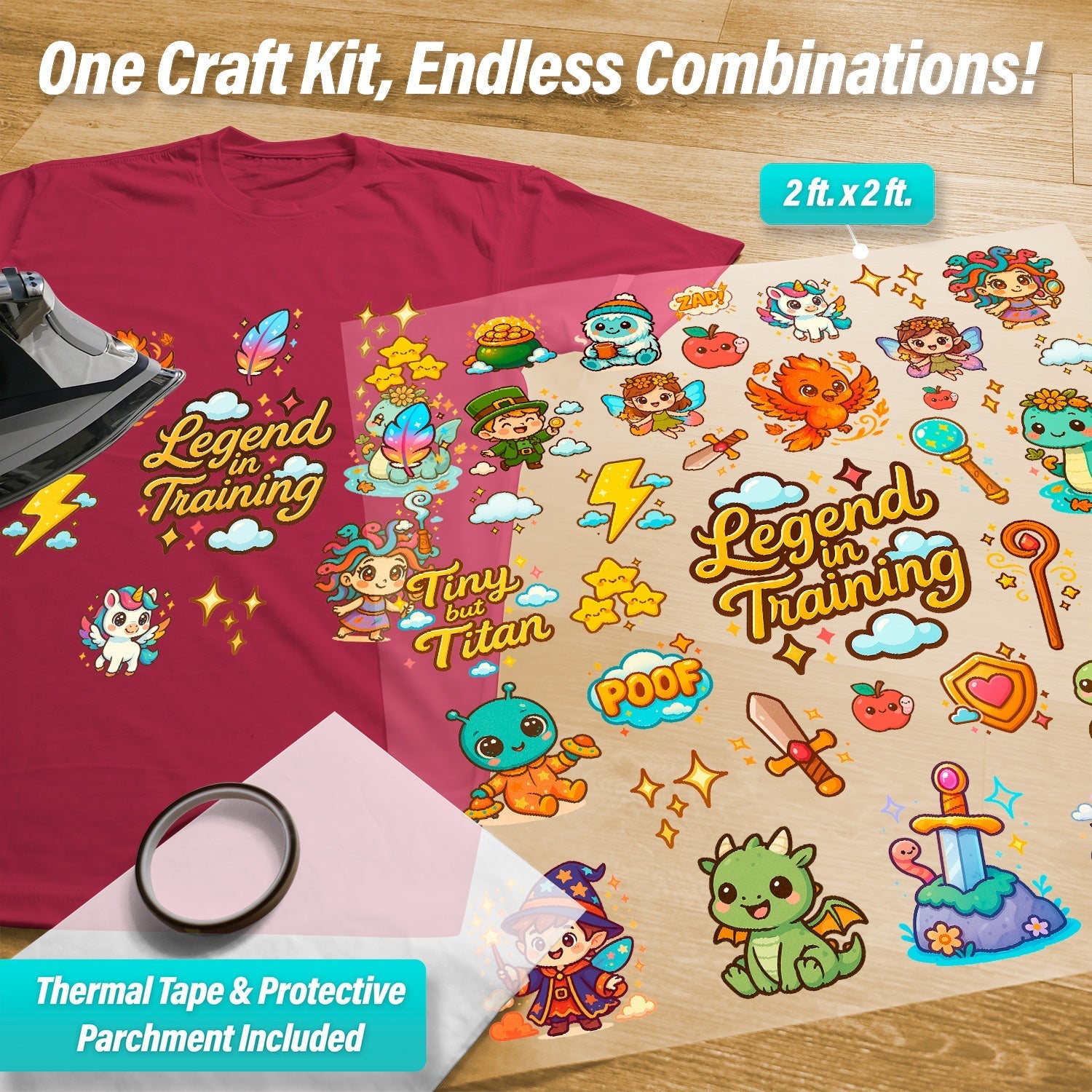 Mythical & Fantasy Creatures Pressables Pack