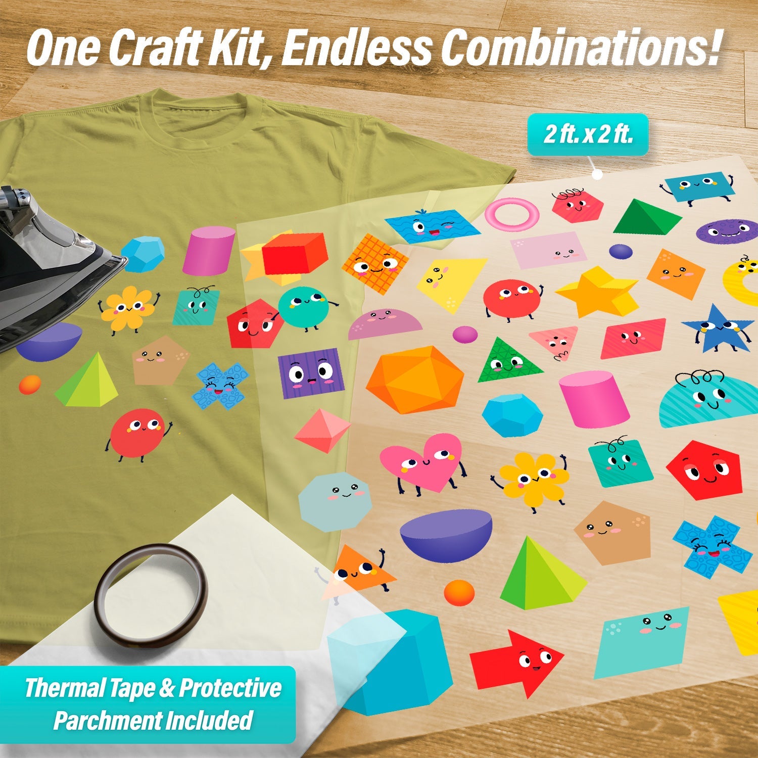 Shapes Pressables Pack