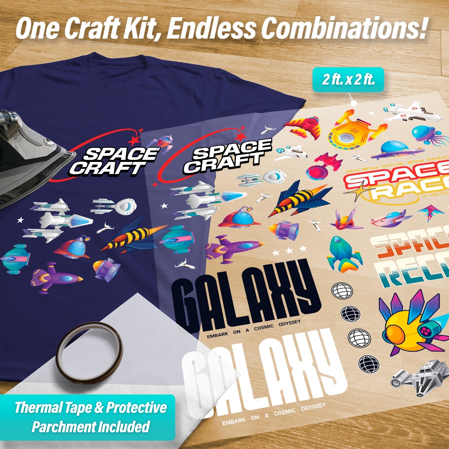 Spaceships Pressables Pack