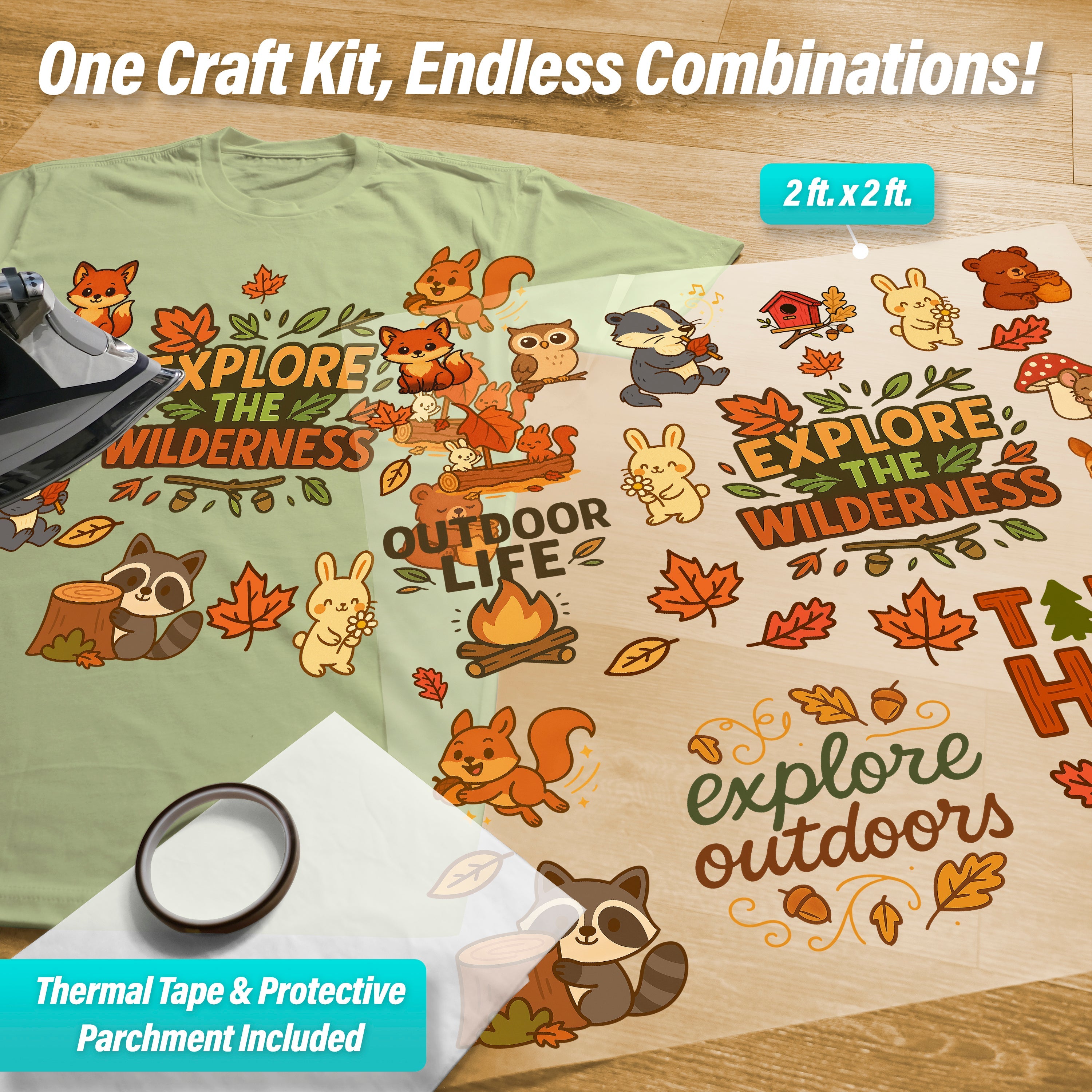 Woodland Creatures Pressables Pack