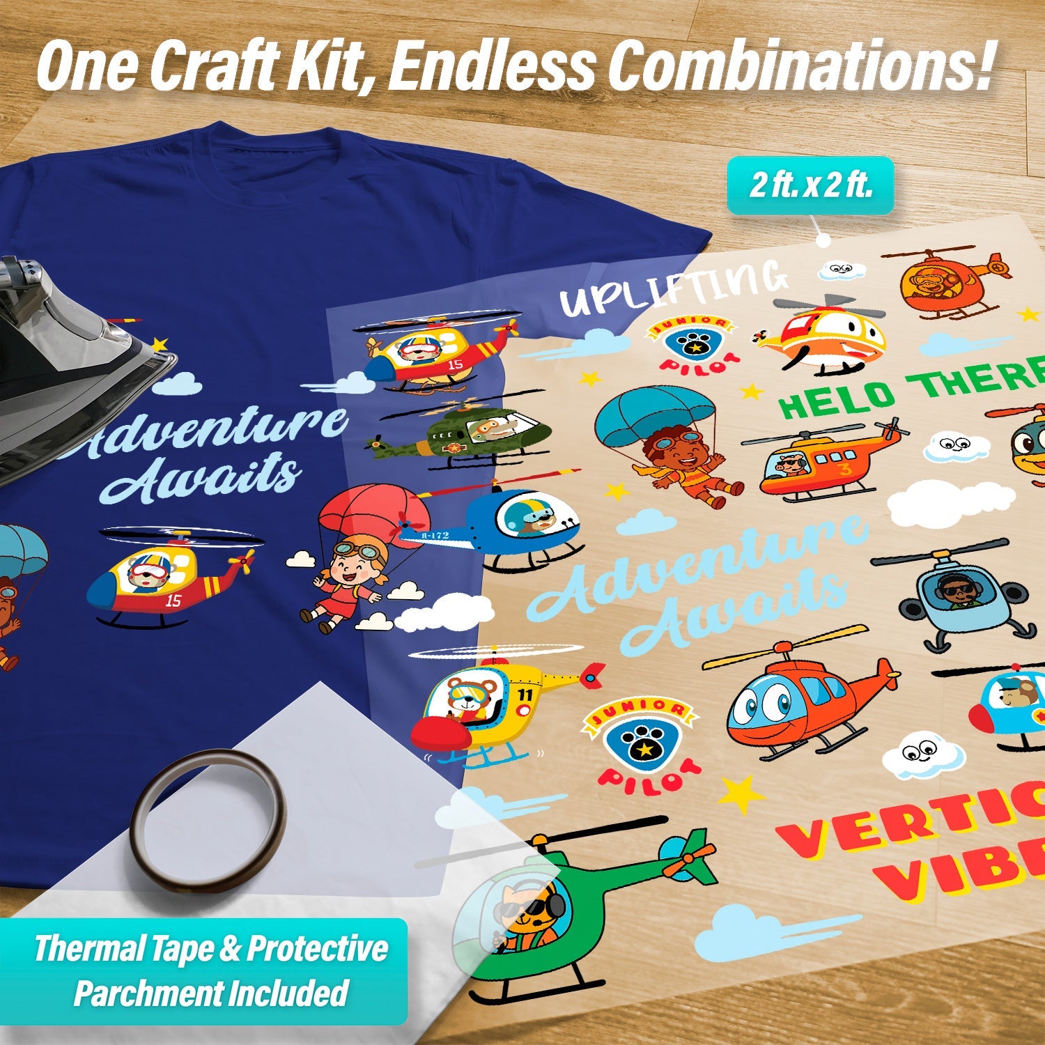 Helicopters Pressables Pack