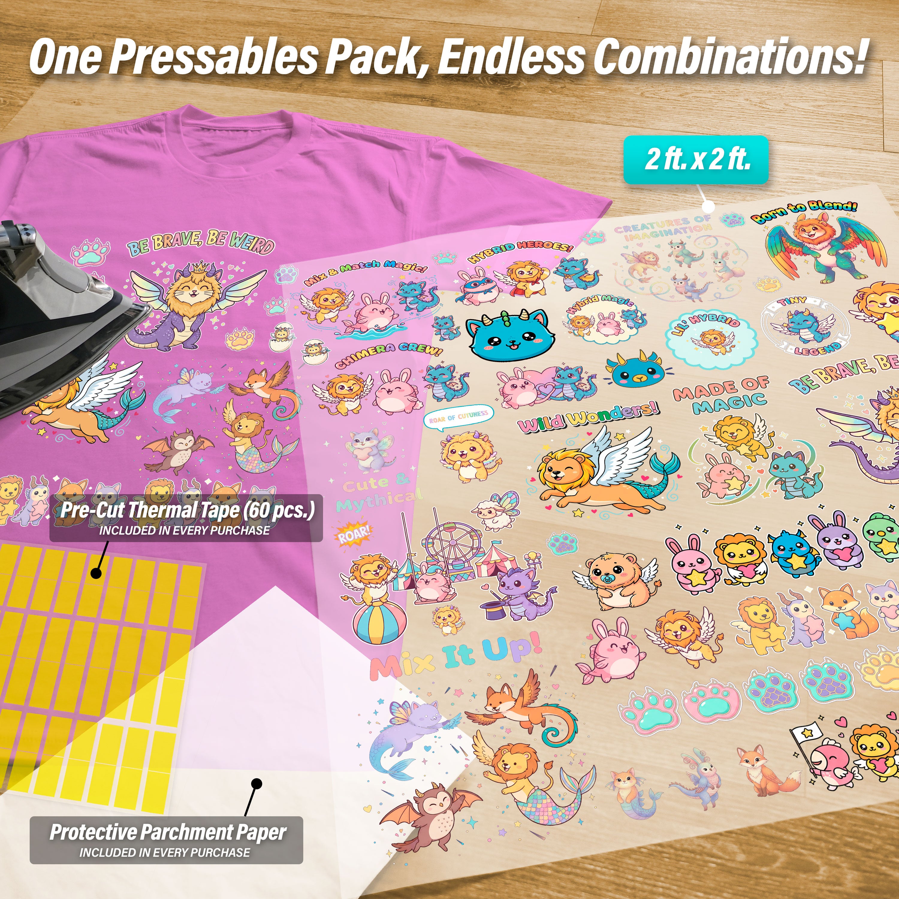 Chimeras Pressables Pack