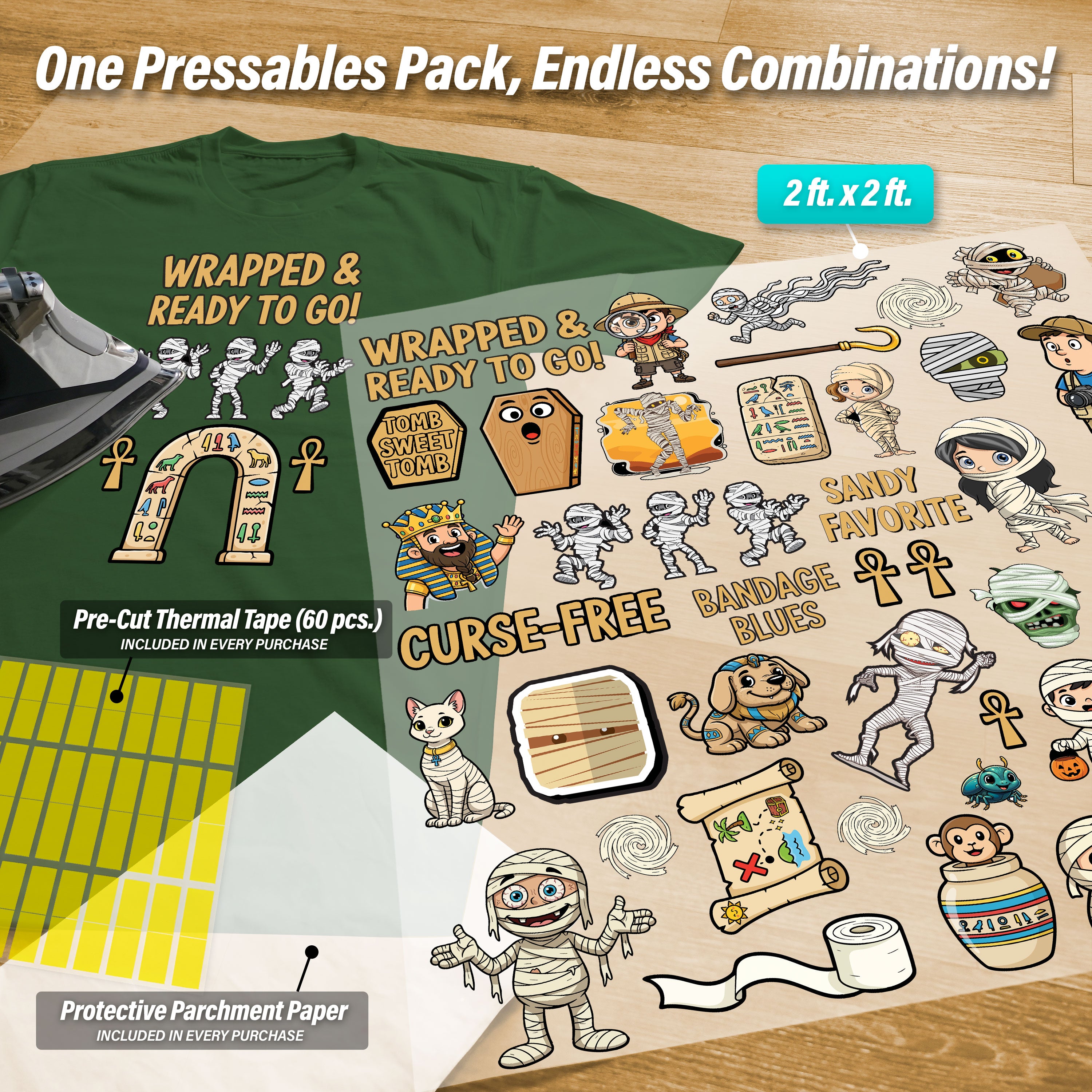 Mummies Pressables Pack