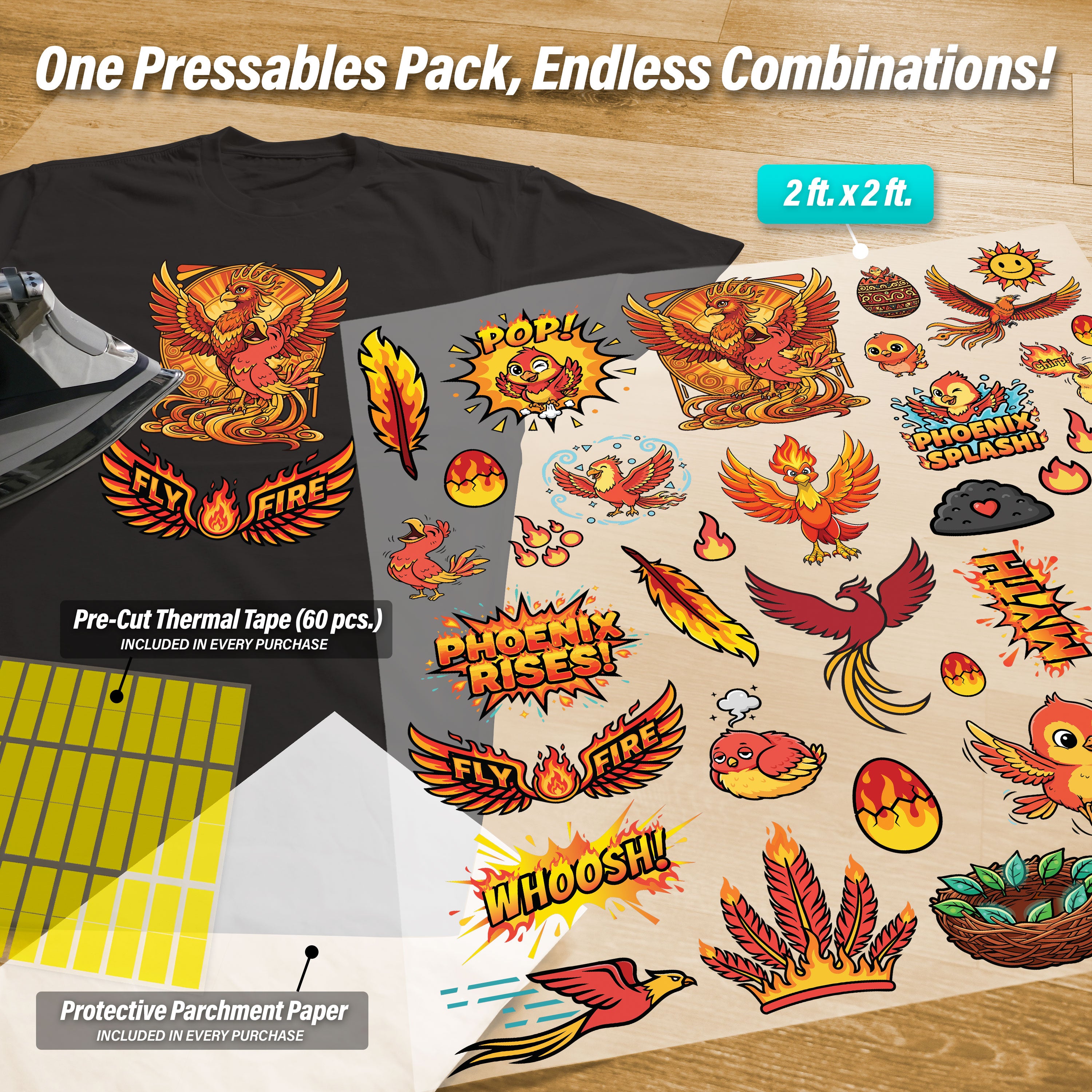 Phoenix Pressables Pack