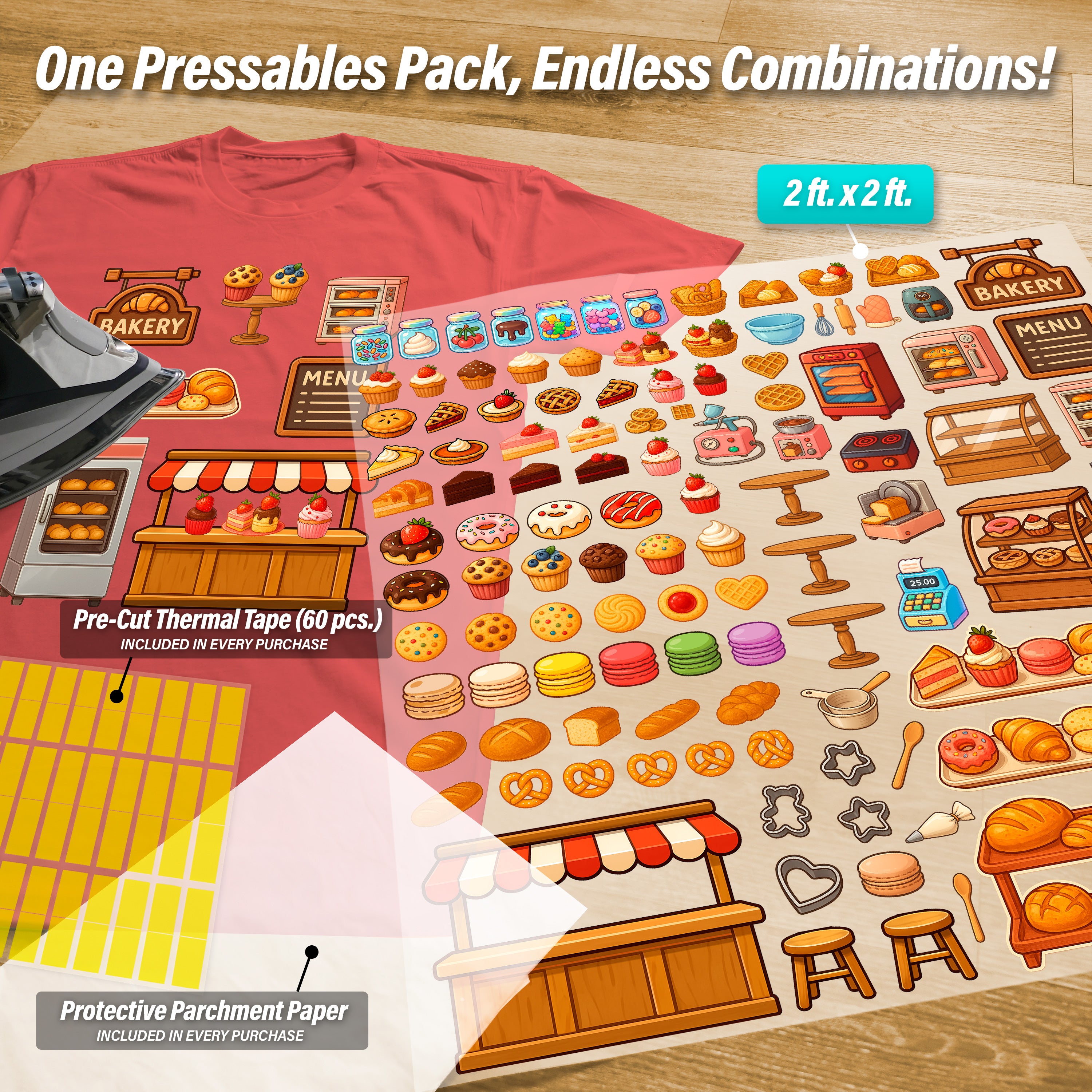 Build Your Own Bakery Pressables Pack