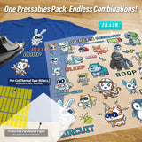 Cute Robot Animals Pressables Pack