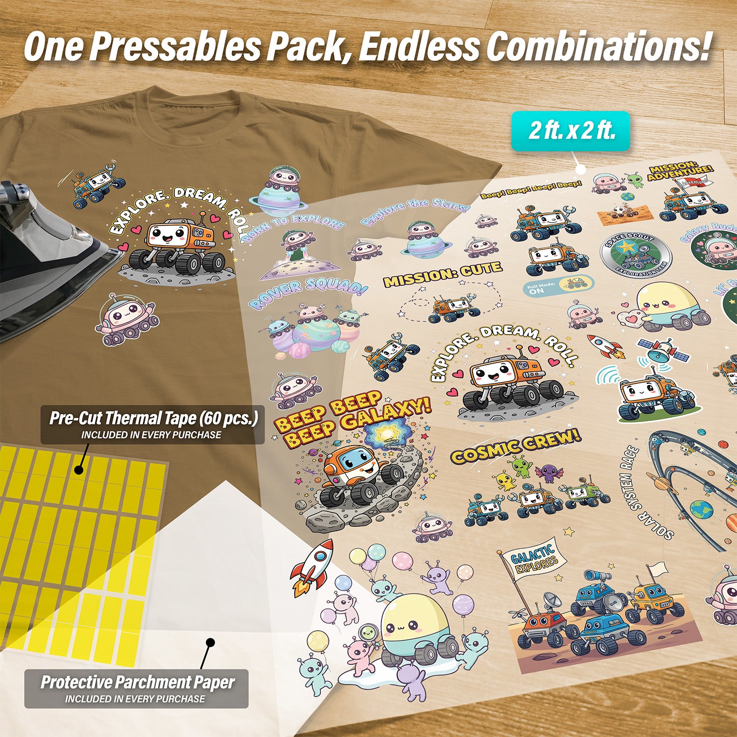 Space Rovers Pressables Pack