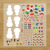 Build a Snowman Pressables Pack