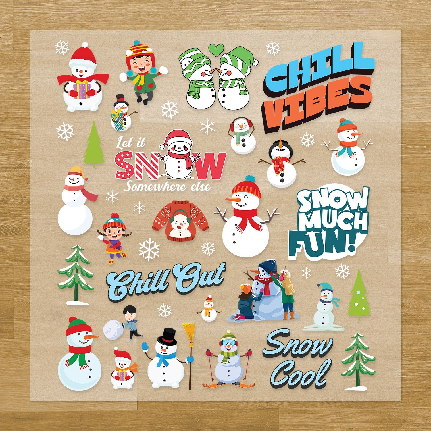 Snowman Pressables Pack
