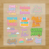 Trendy Sayings & Phrases Pressables Pack