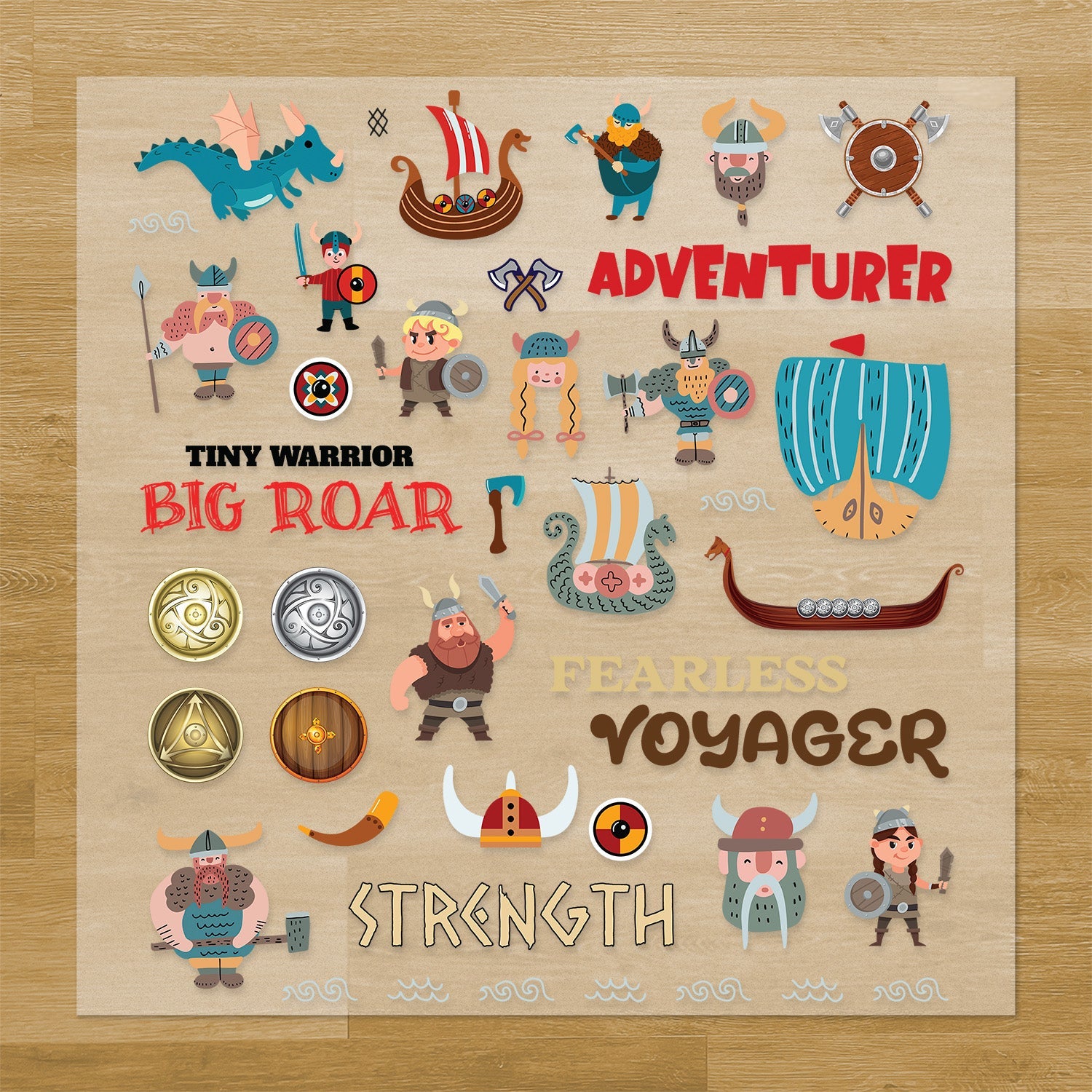 Vikings Pressables Pack