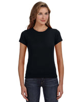 Anvil 1441 Ladies' 1x1 Baby Rib Scoop T-Shirt